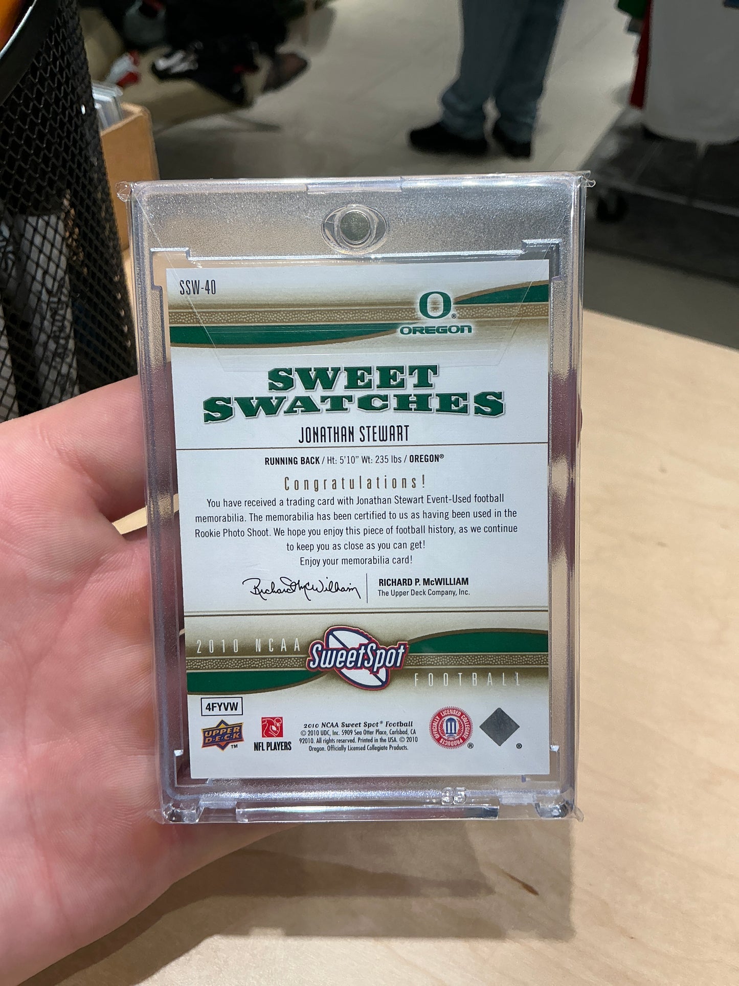 Jonathan Stewart “Sweet Swatches”