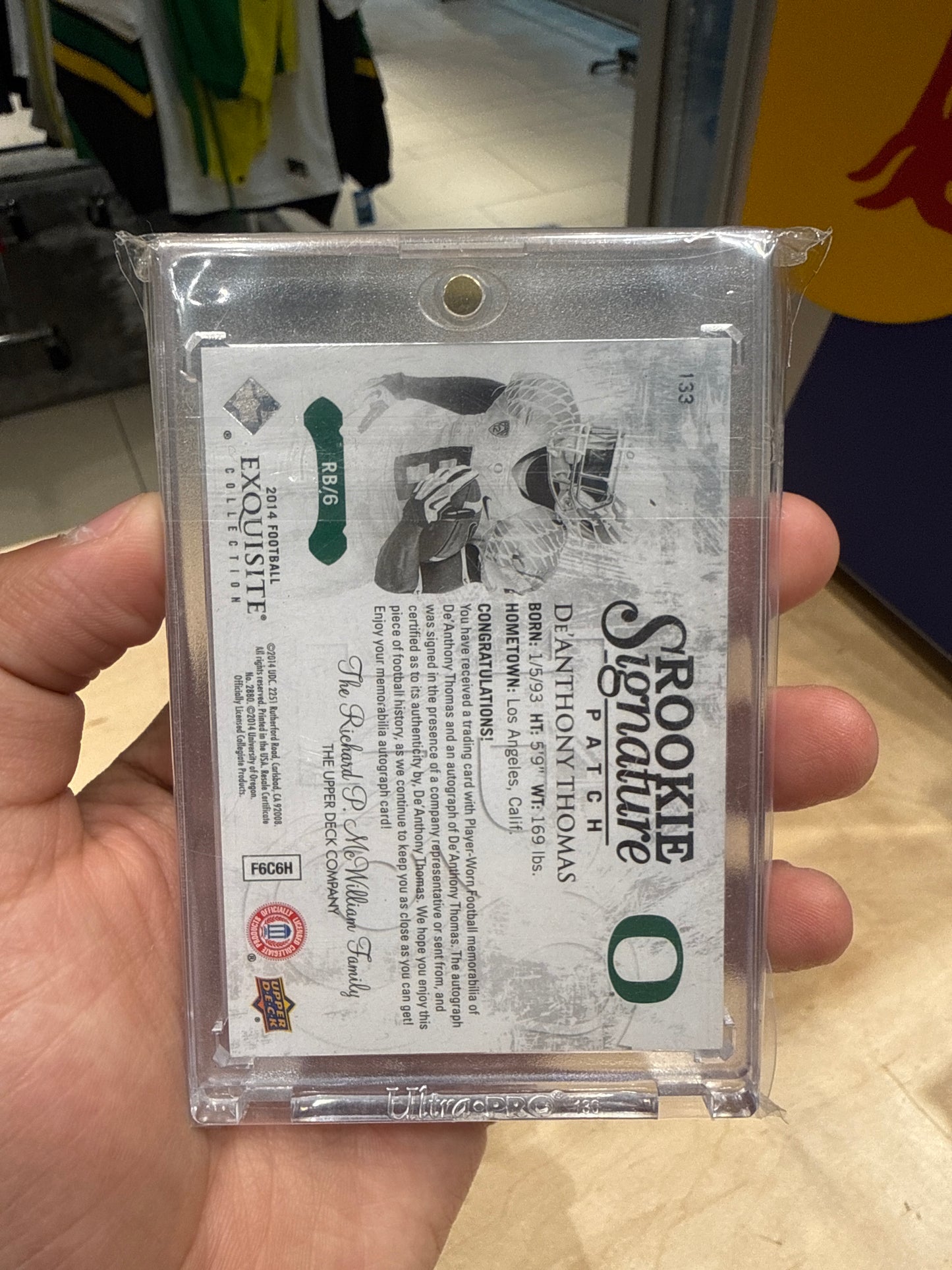 De’Anthony Thomas Auto 091/110