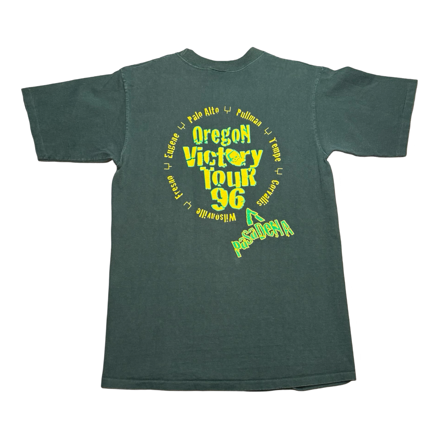 '90s Oregon Ducks Gang Green Tee