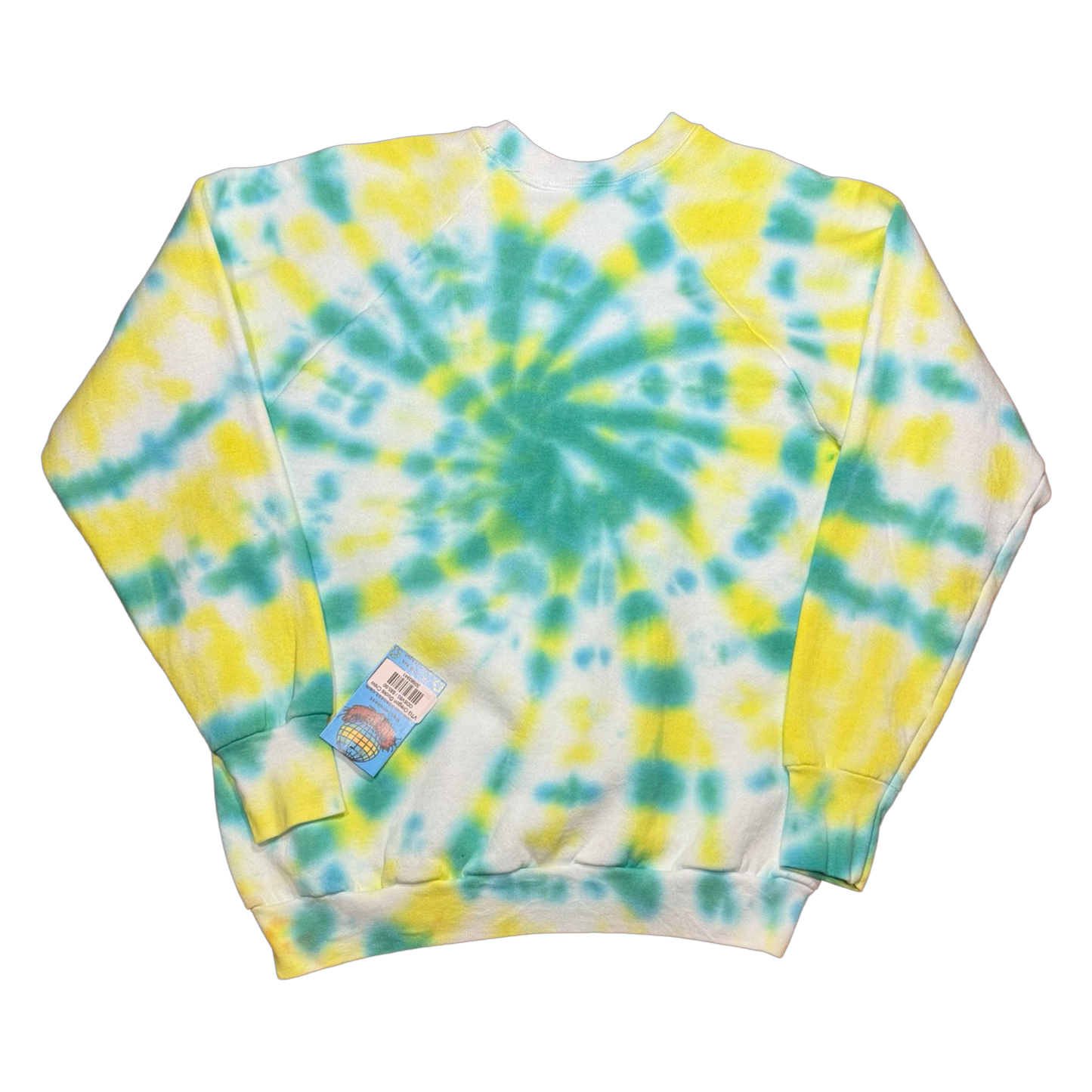 '80s Oregon Ducks Tie Dye Donald Crewneck