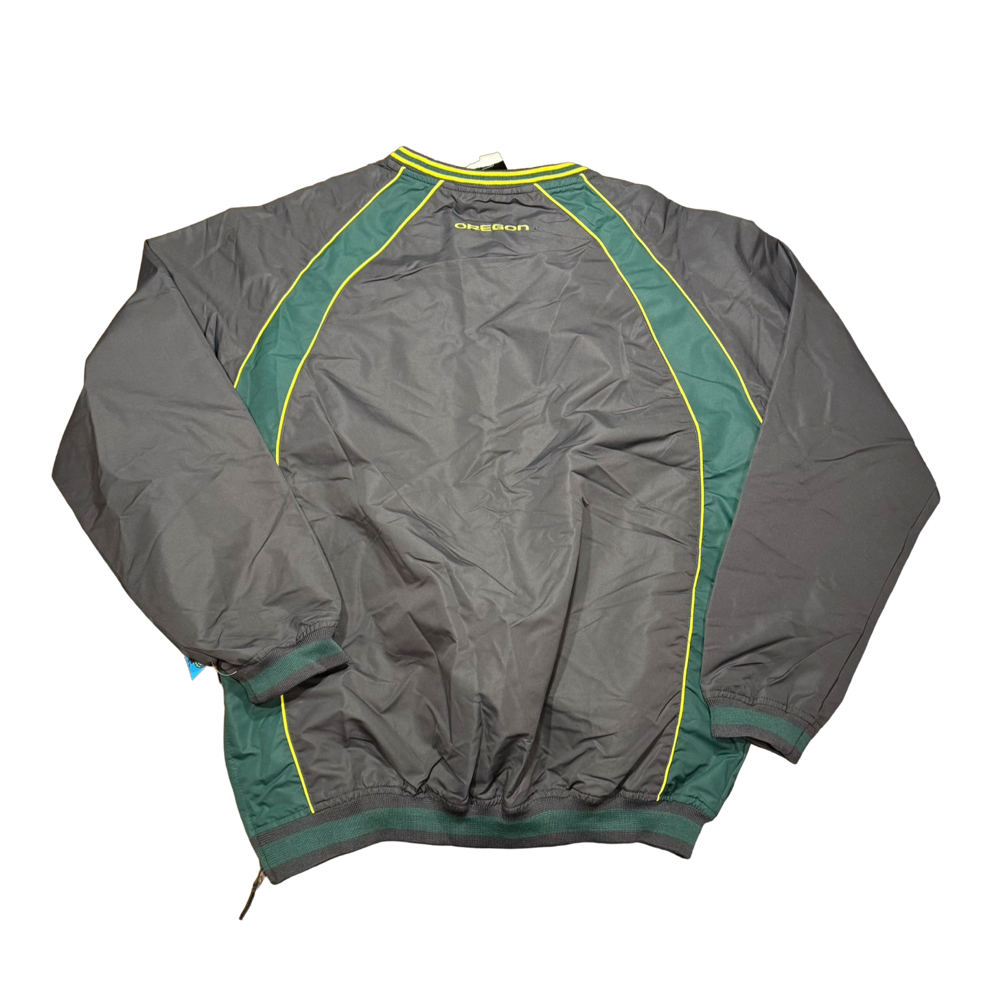 NWT '00s Oregon Ducks Embroidered Windbreaker