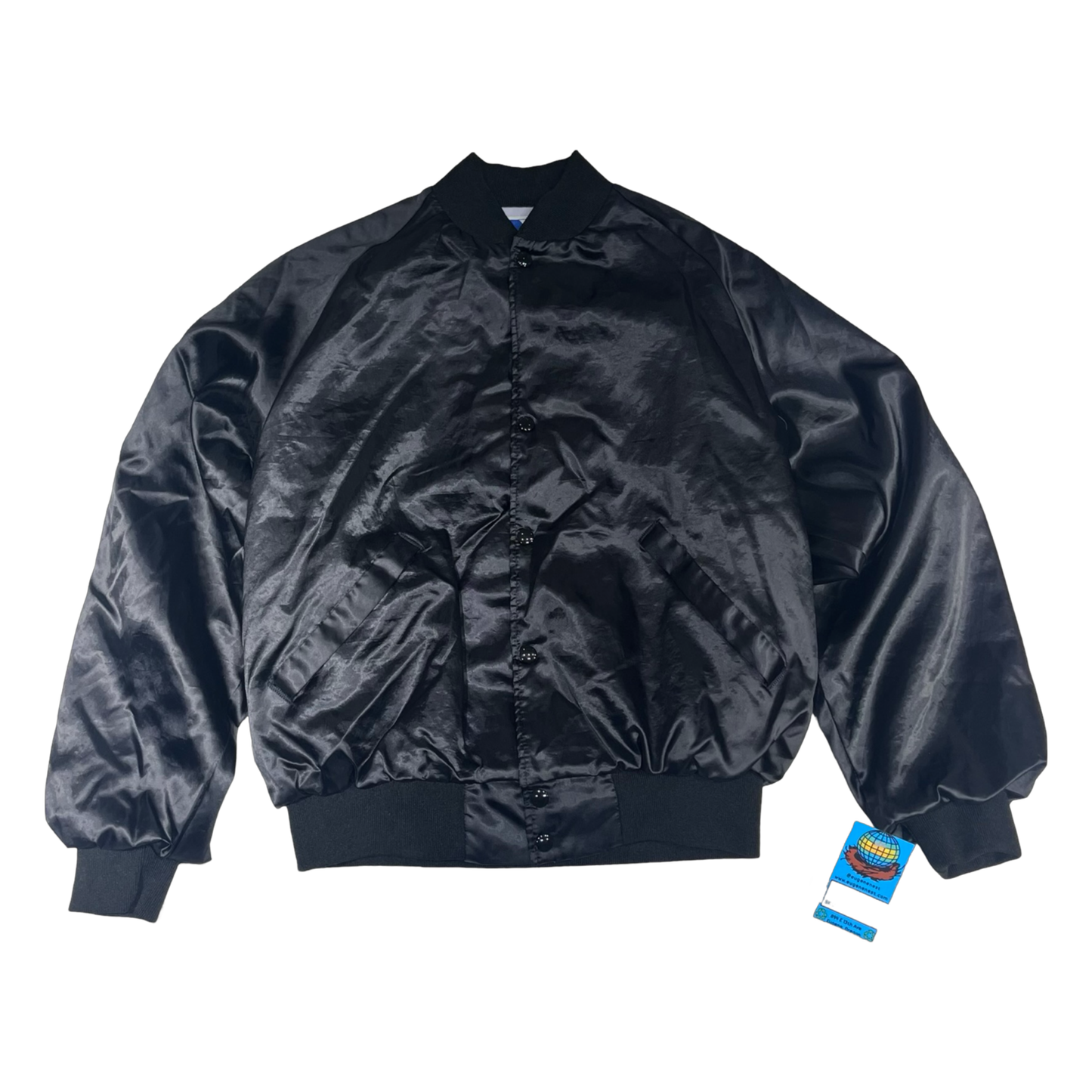 '95 Oregon Ducks Rose Bowl Satin Bomber Jacket