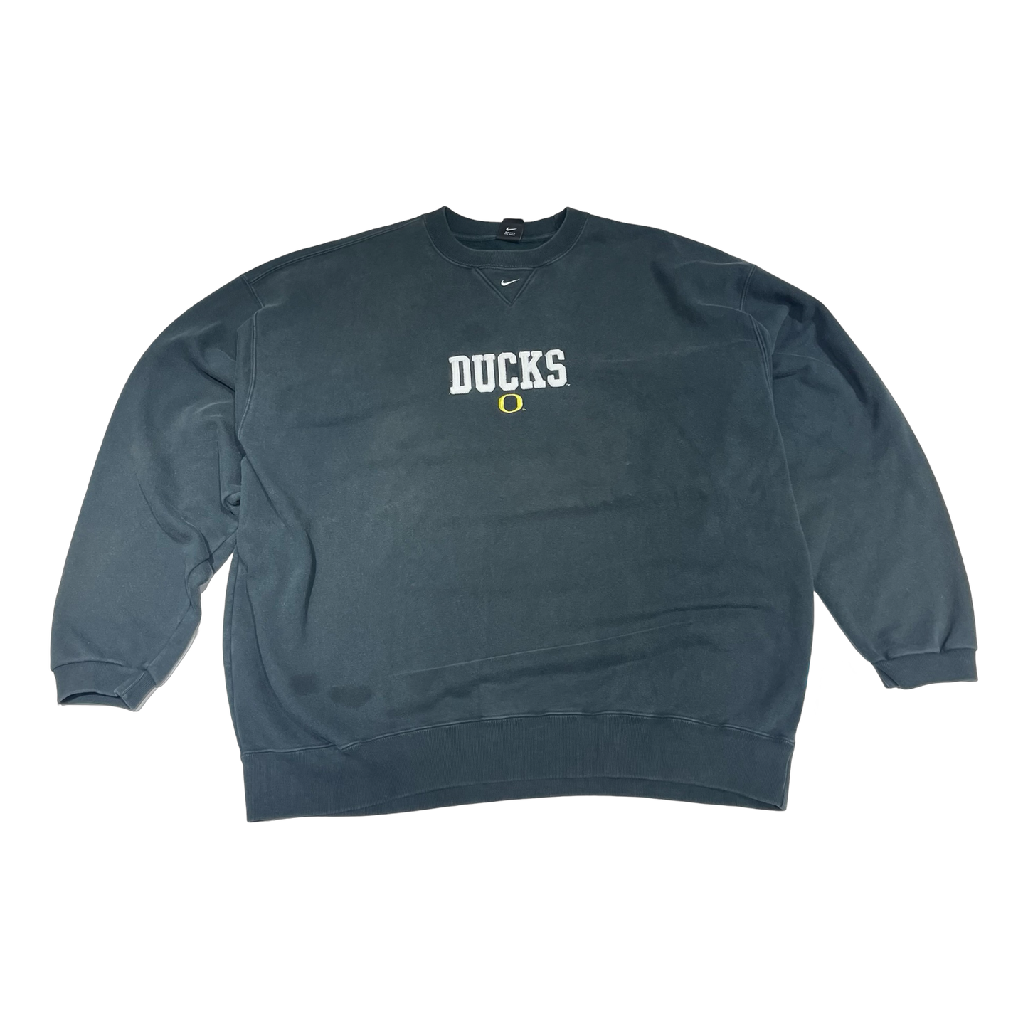 '00s Oregon Ducks Embroidered Nike Crewneck