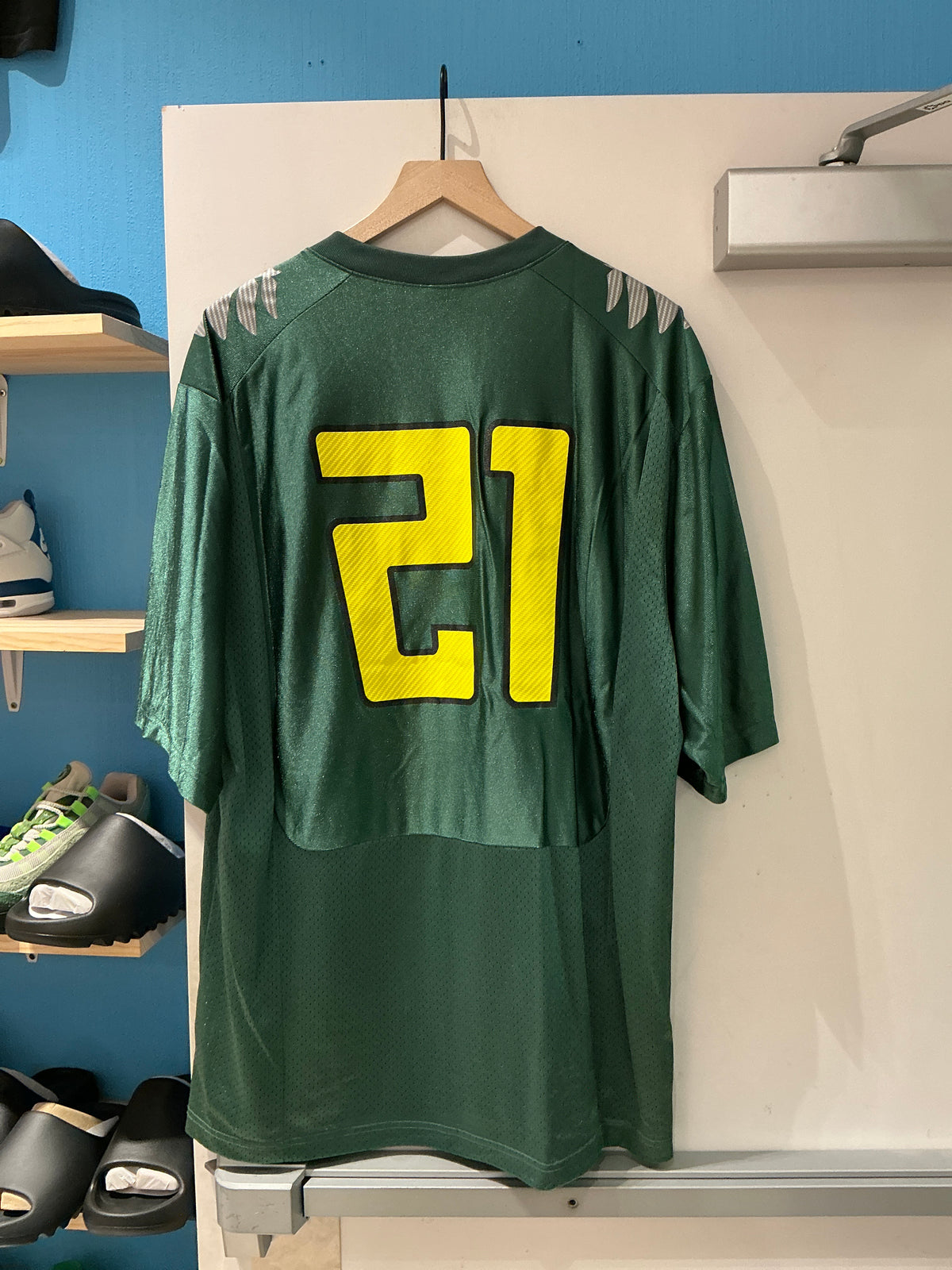 Nike Oregon Ducks Jersey #21 (L)