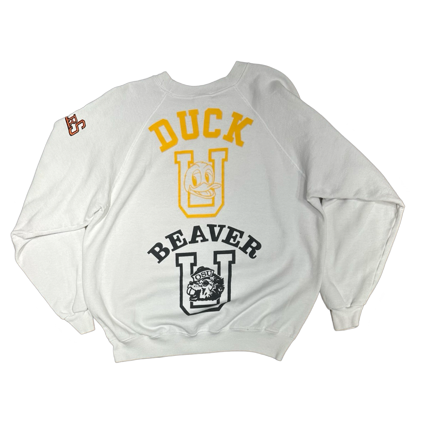 '80s Oregon Ducks All Over Print Crewneck