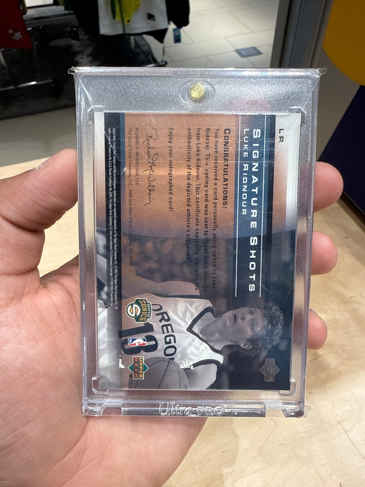 Luke Ridnour Auto