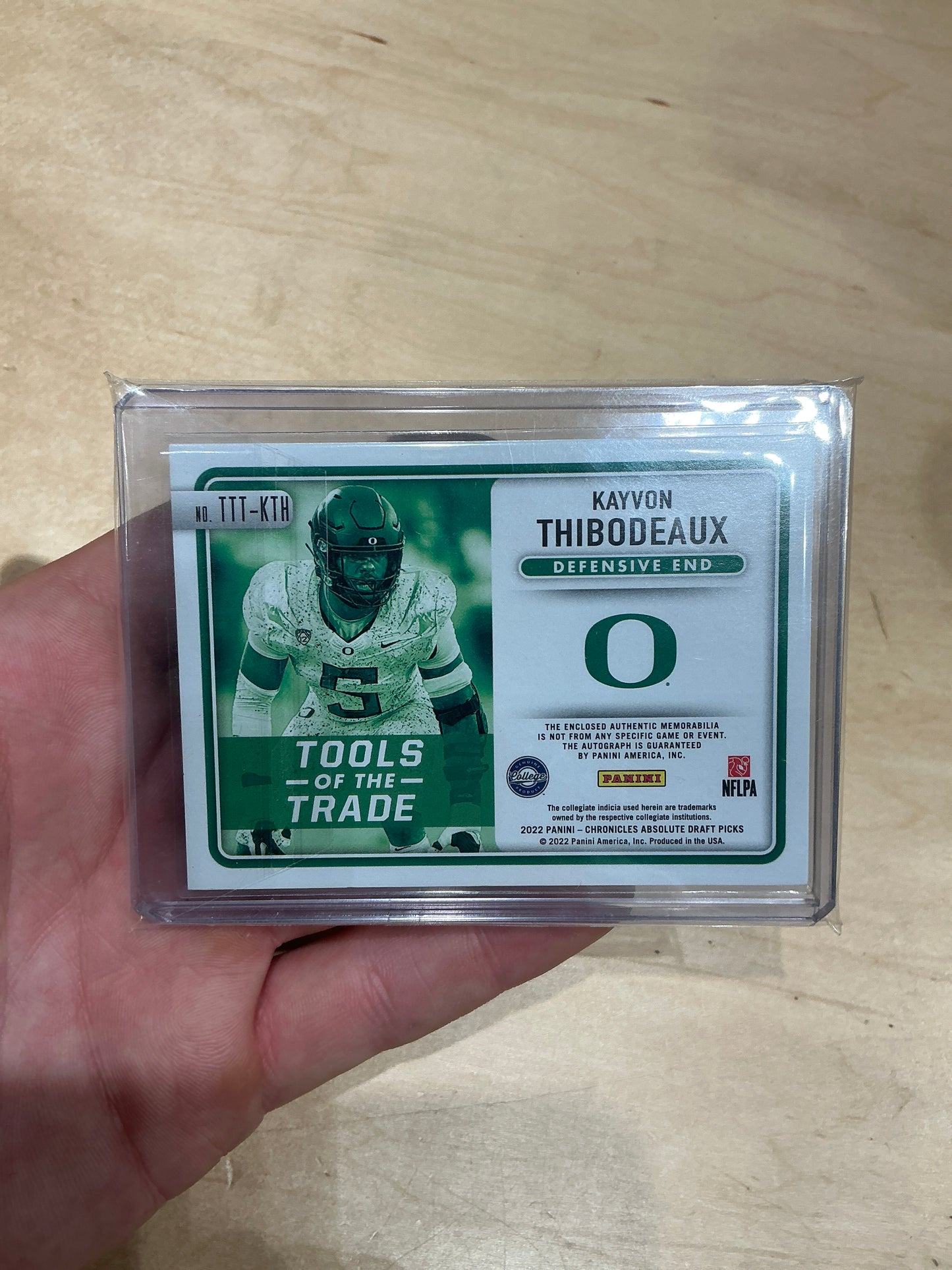Kayvon Thibdeaux Auto 1 of 1