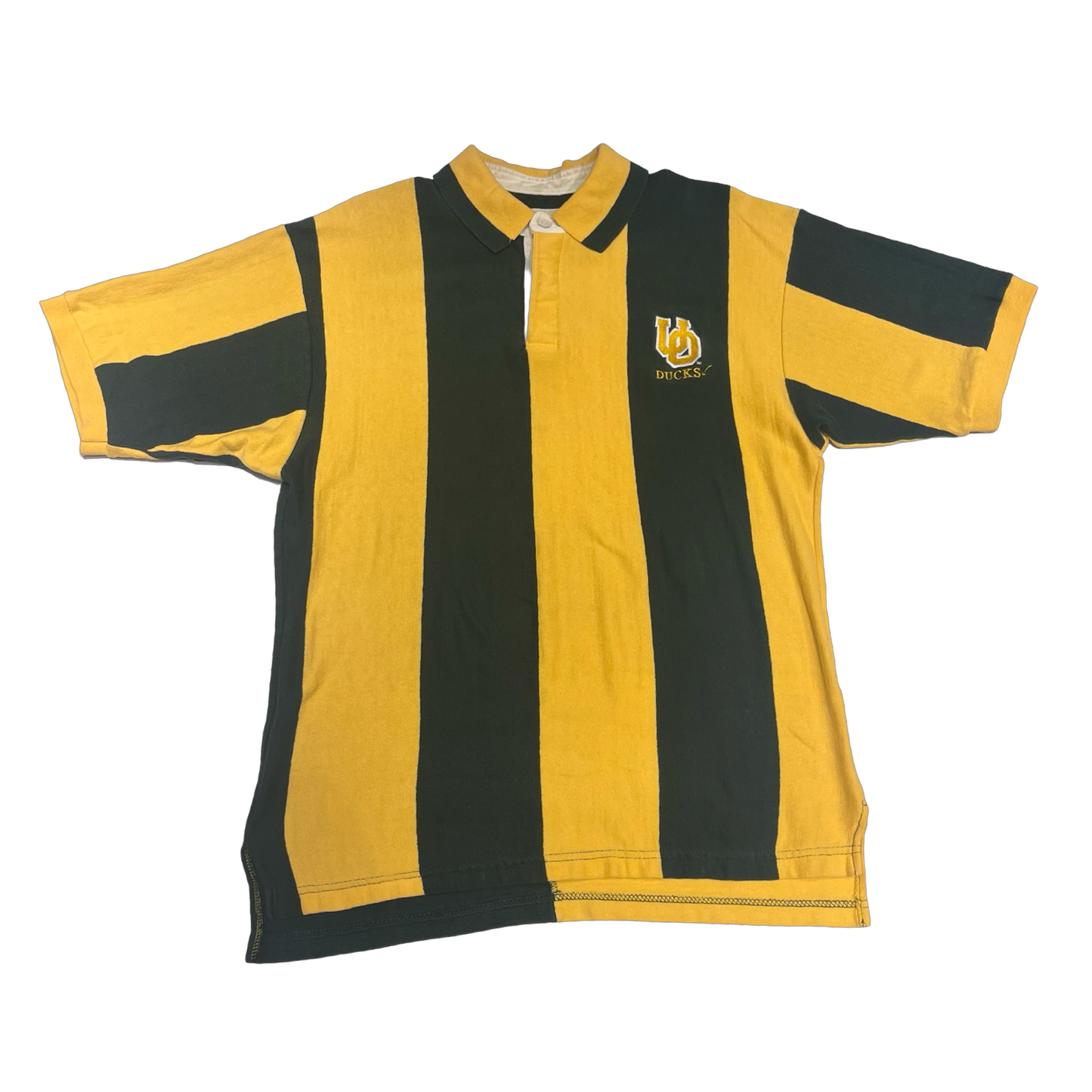 '90s Oregon Ducks SS Rugby Shirt