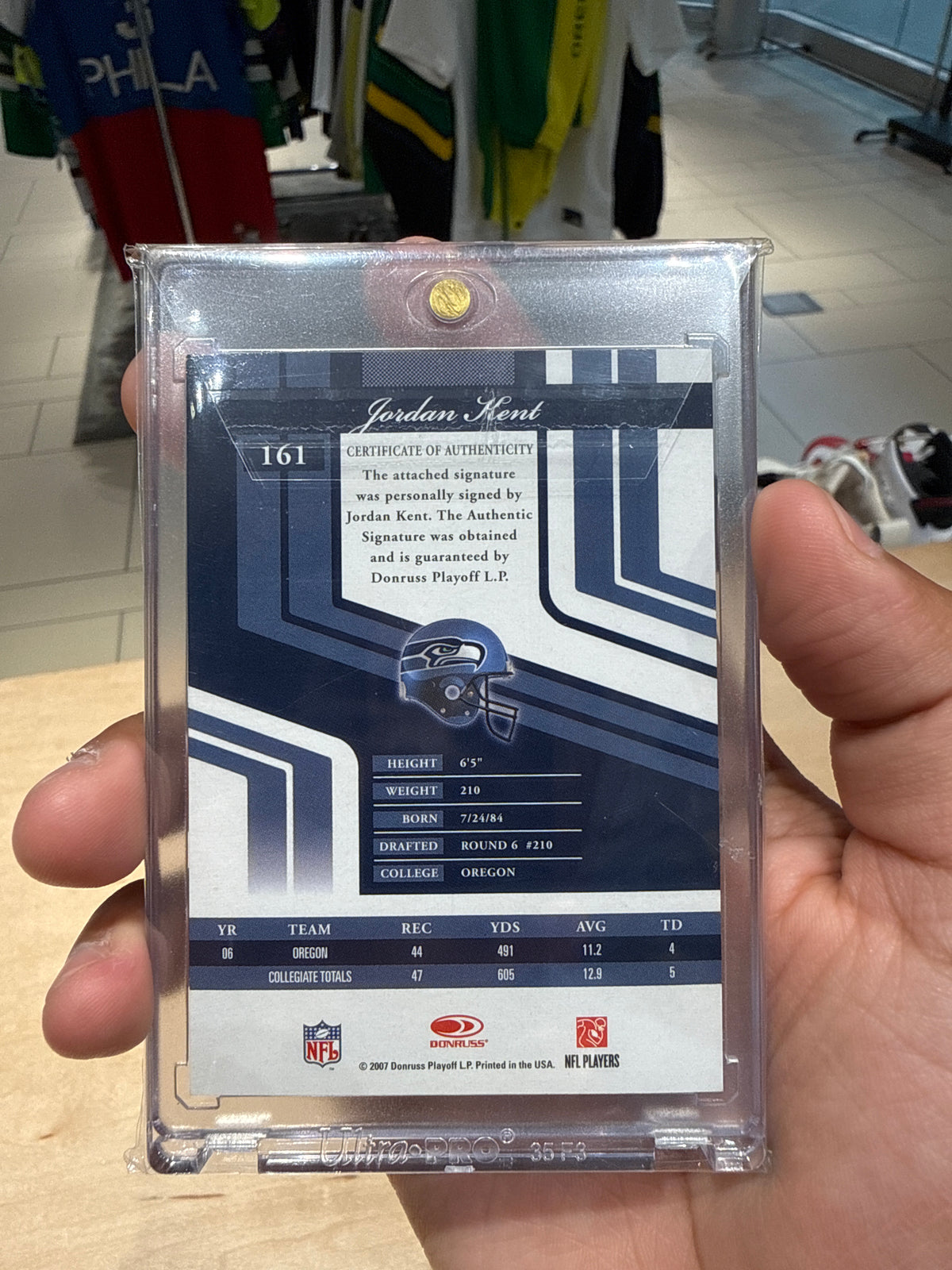 Jordan Kent Auto 11/50