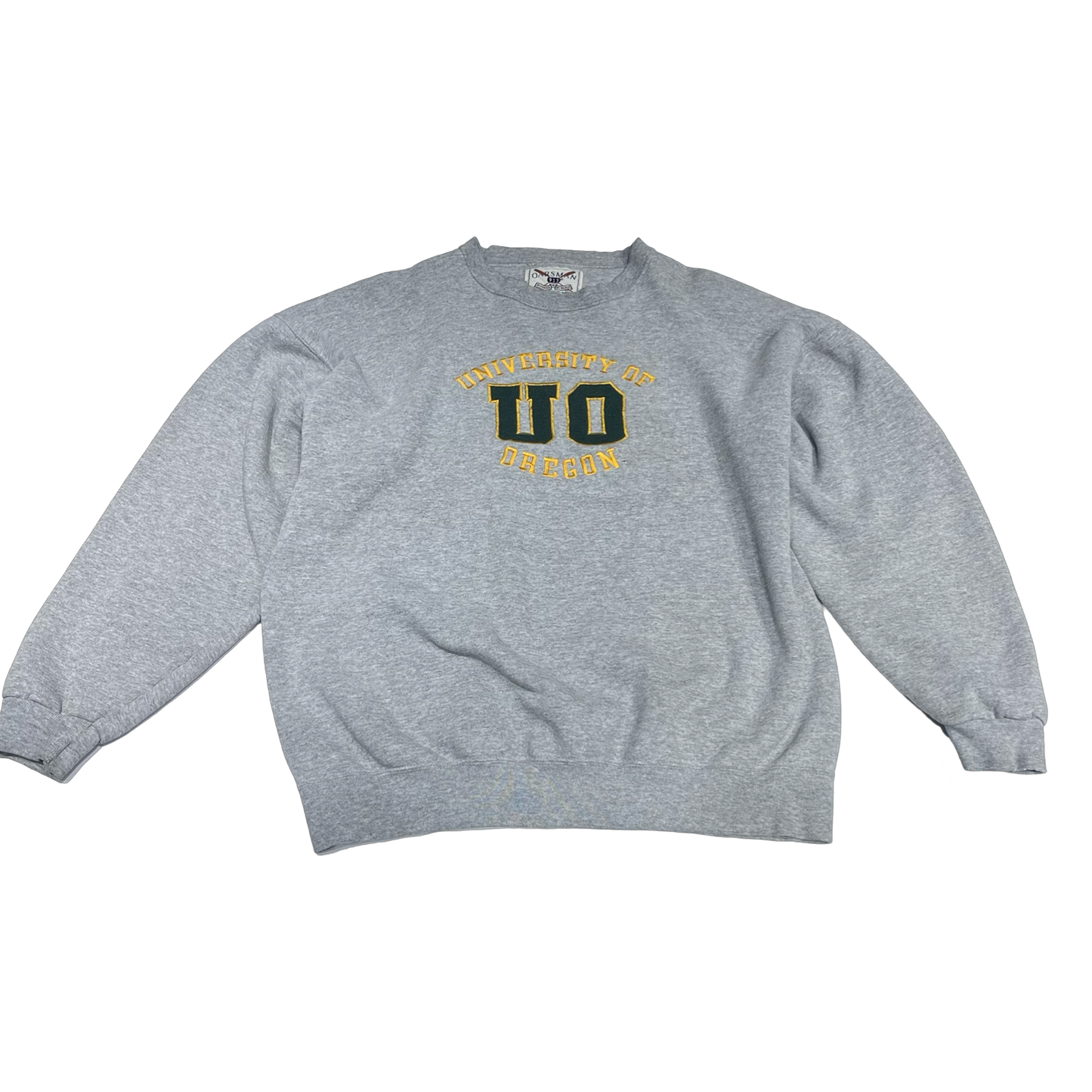 '90s Oregon Ducks Embroidered Crewneck