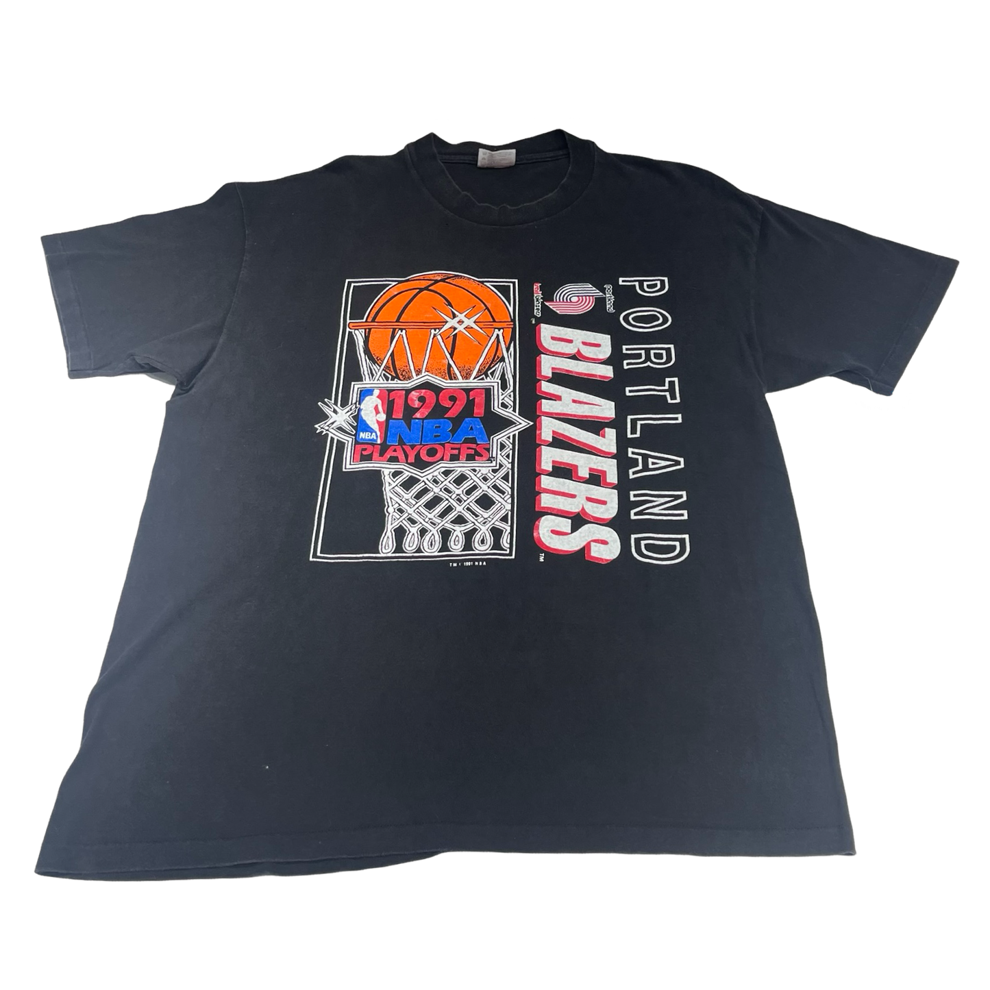 '91 Portland Trail Blazers Playoffs Tee