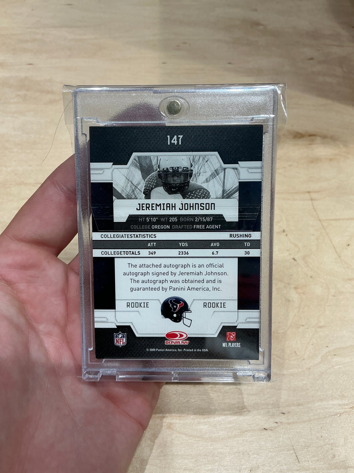 Jeremiah Johnson Auto 913/999