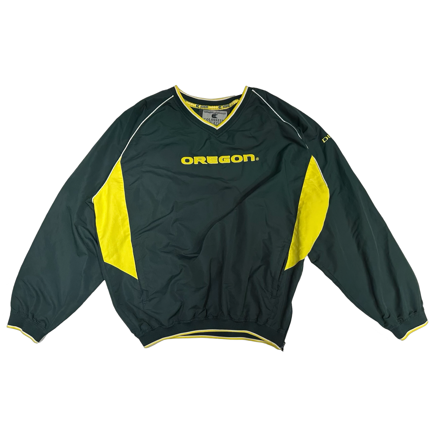 '00s Oregon Ducks Embroidered Windbreaker