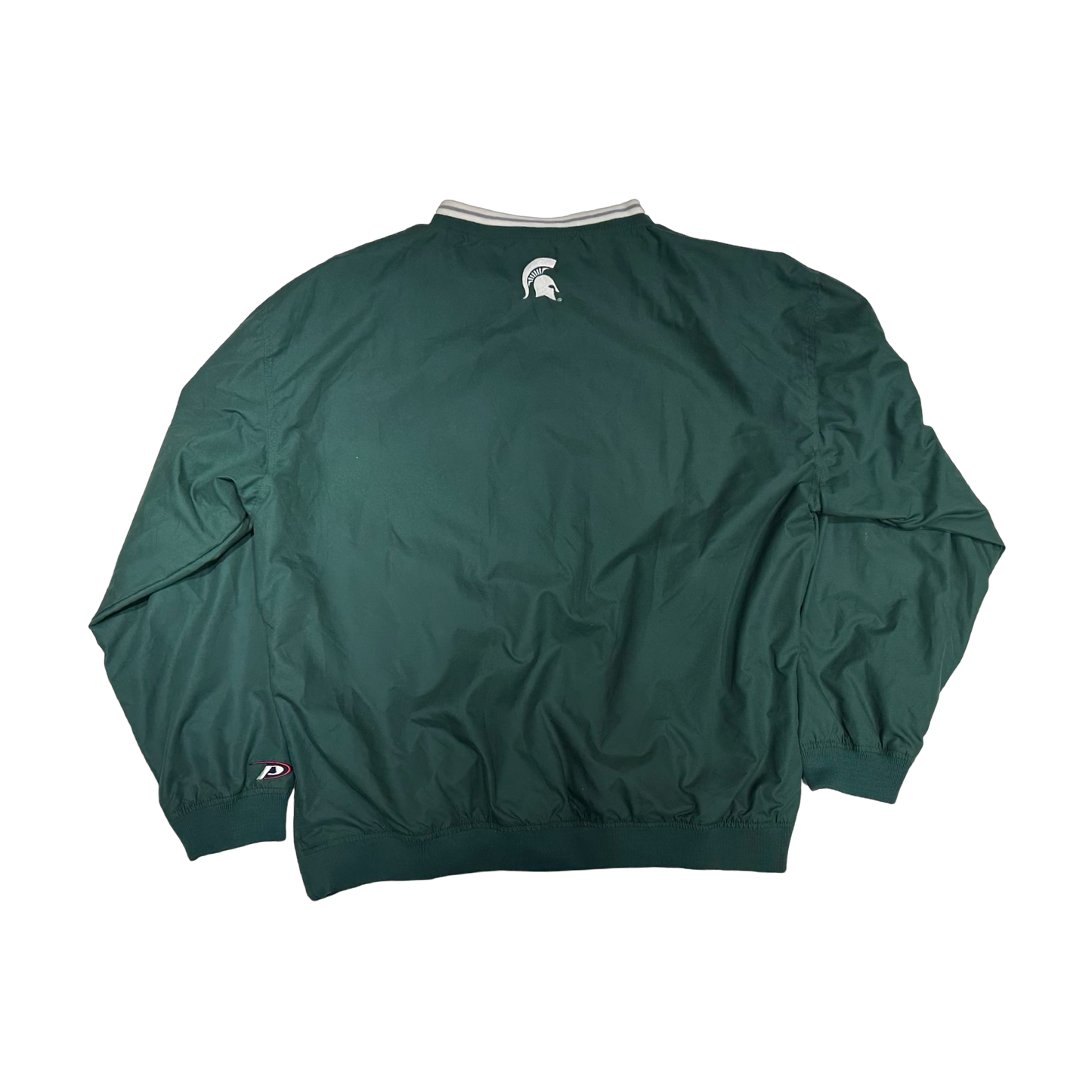 '90s Michigan State Embroidered Windbreaker