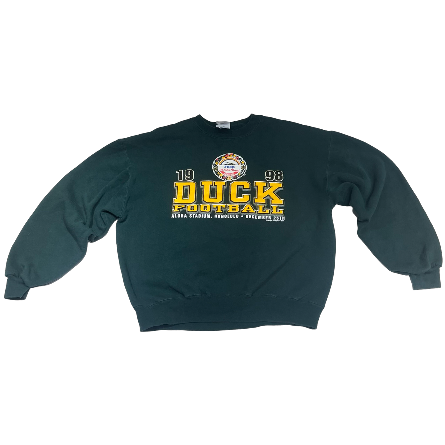 '98 Oregon Ducks Aloha Bowl Crewneck