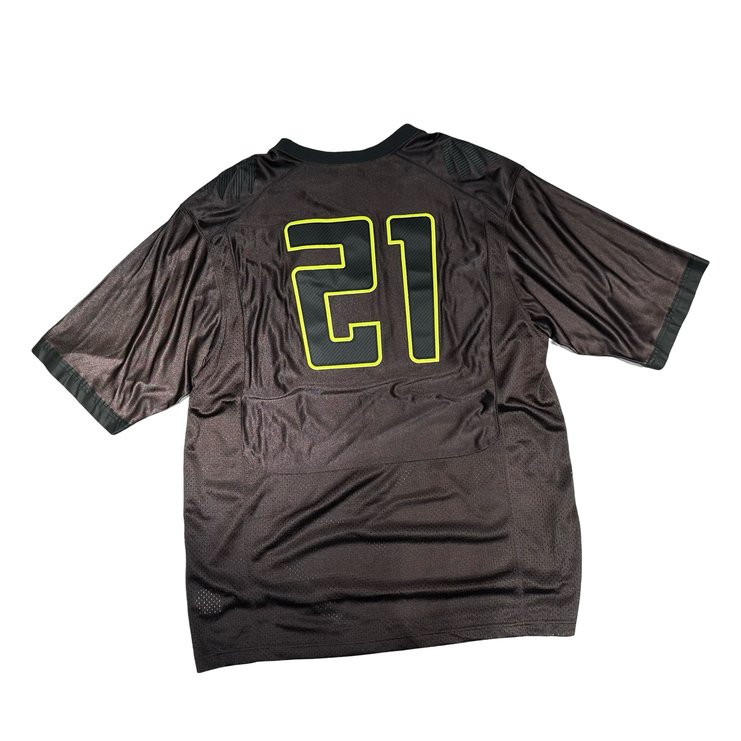 NWT '00s Oregon Ducks #21 Jersey