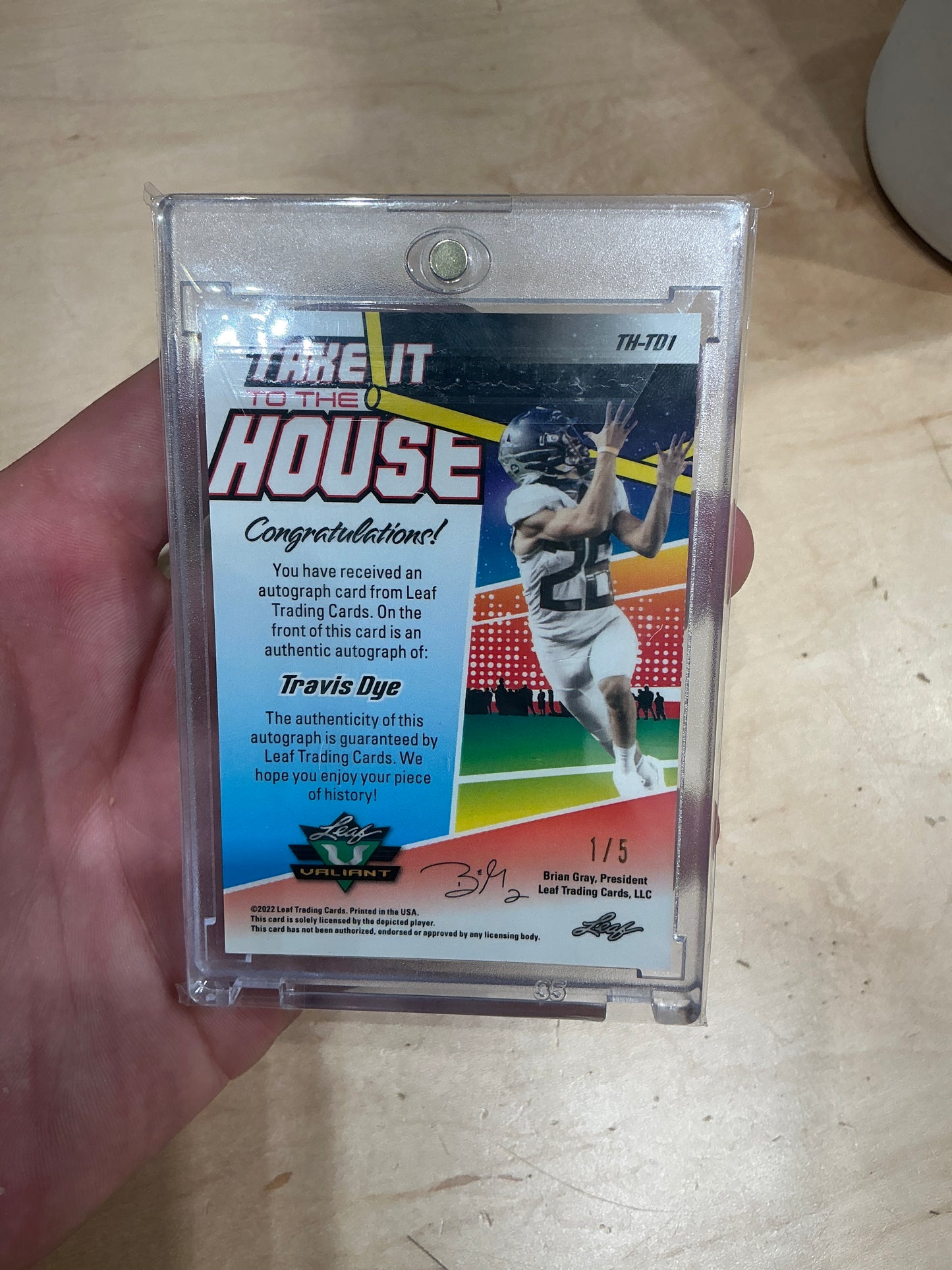 Travis Dye Auto 1/5
