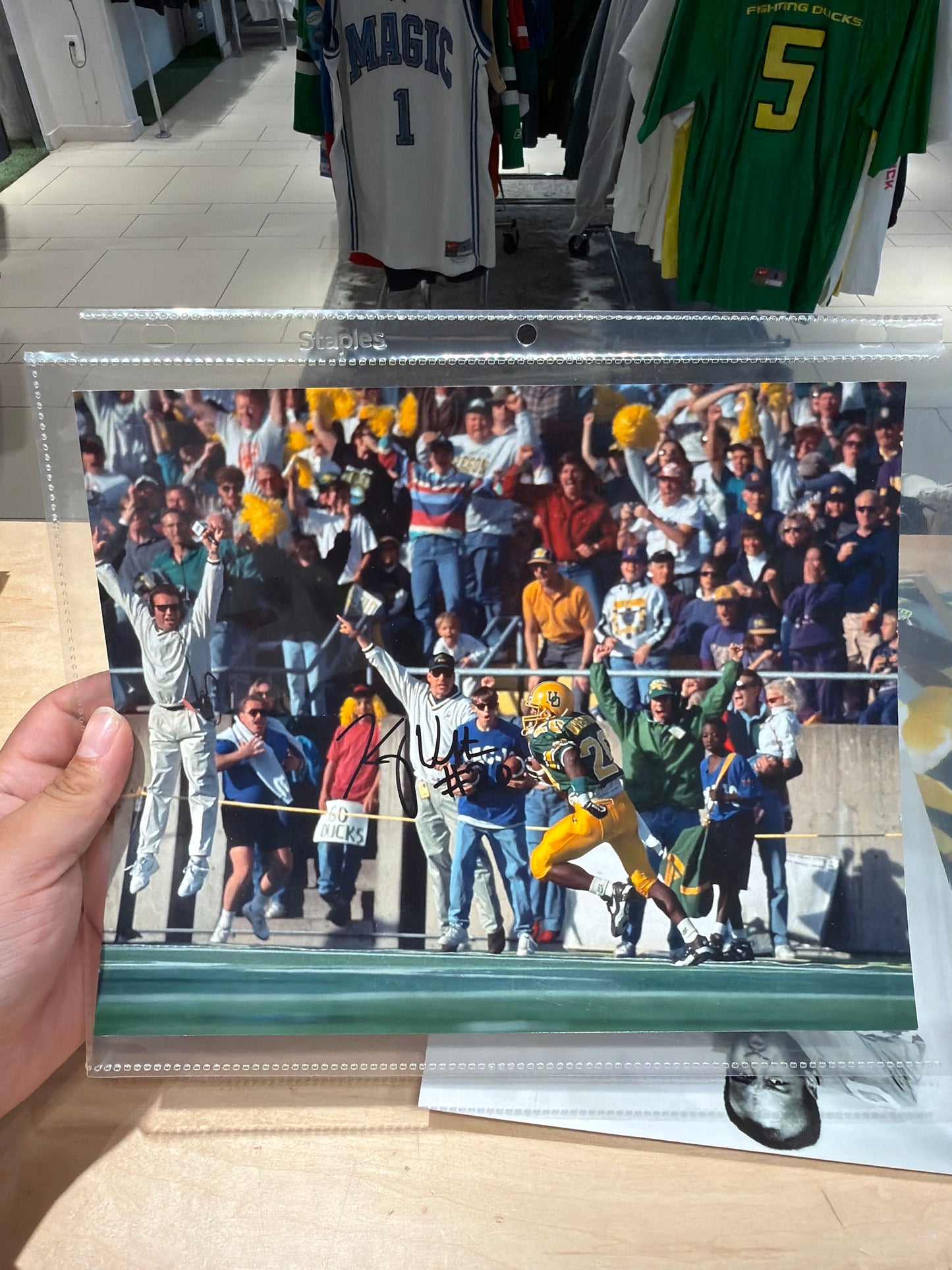 Kenny Wheaton The Pick Signed Photo