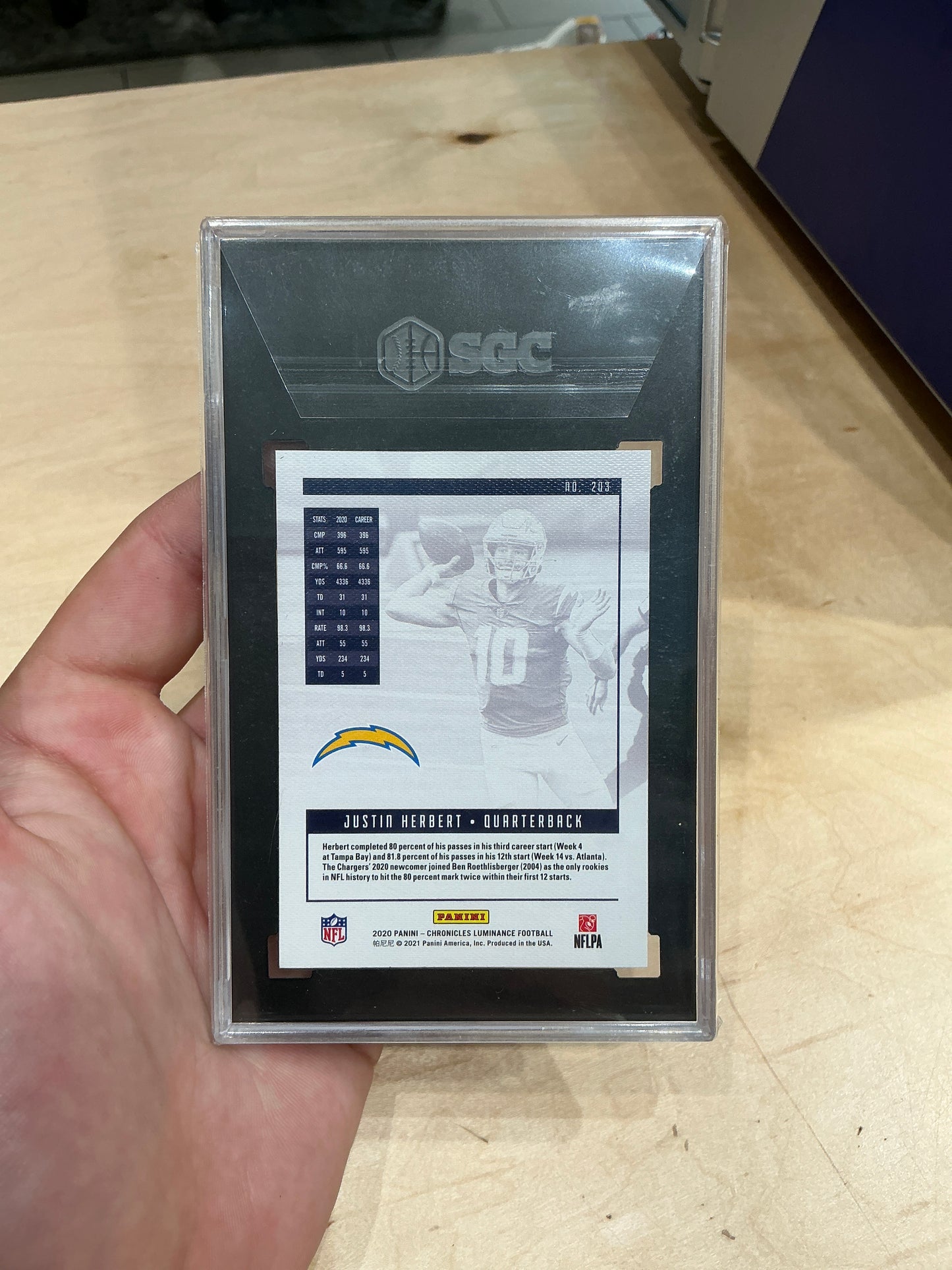 Justin Herbert SGC 10
