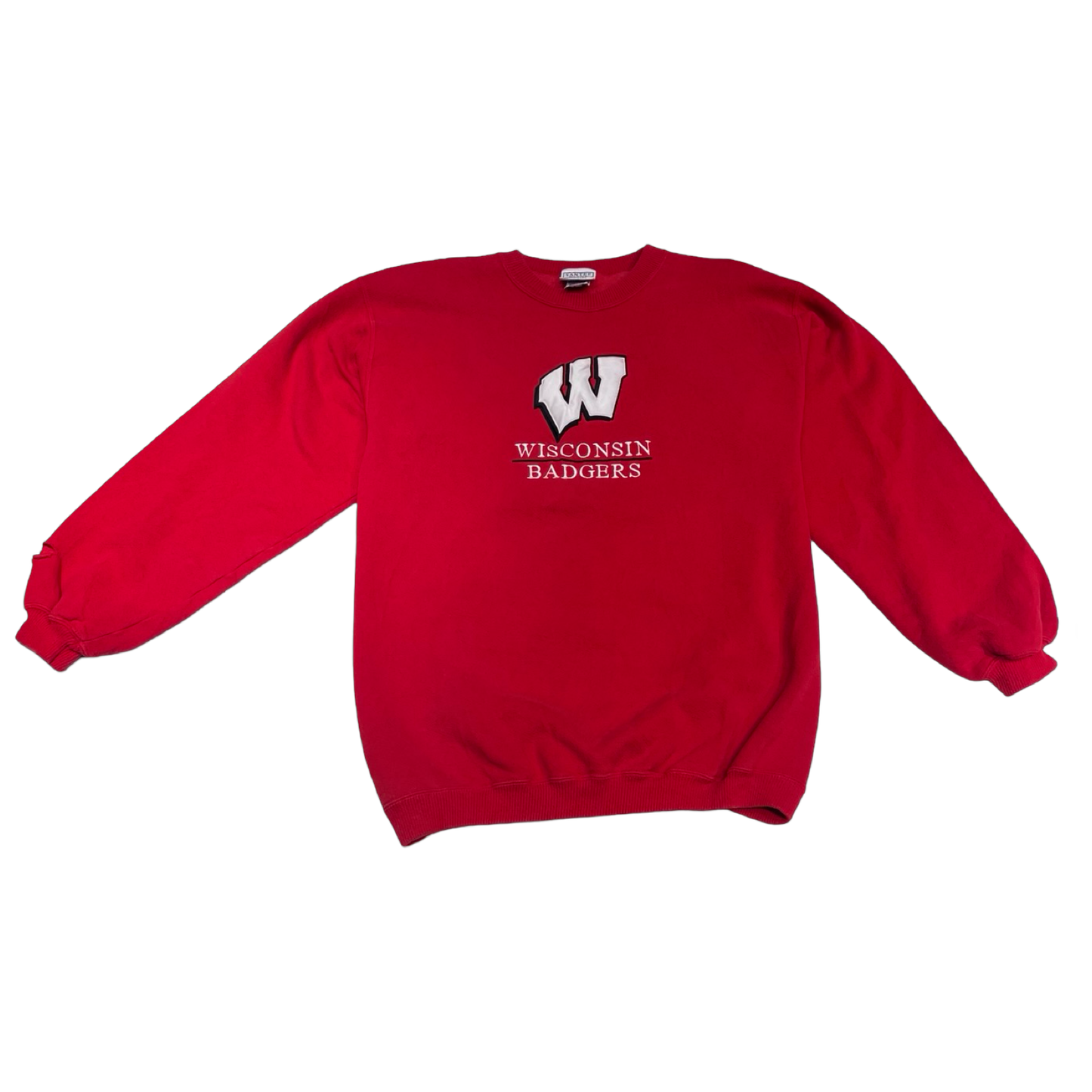 '90s Wisconsin Badgers Embroidered Crewneck