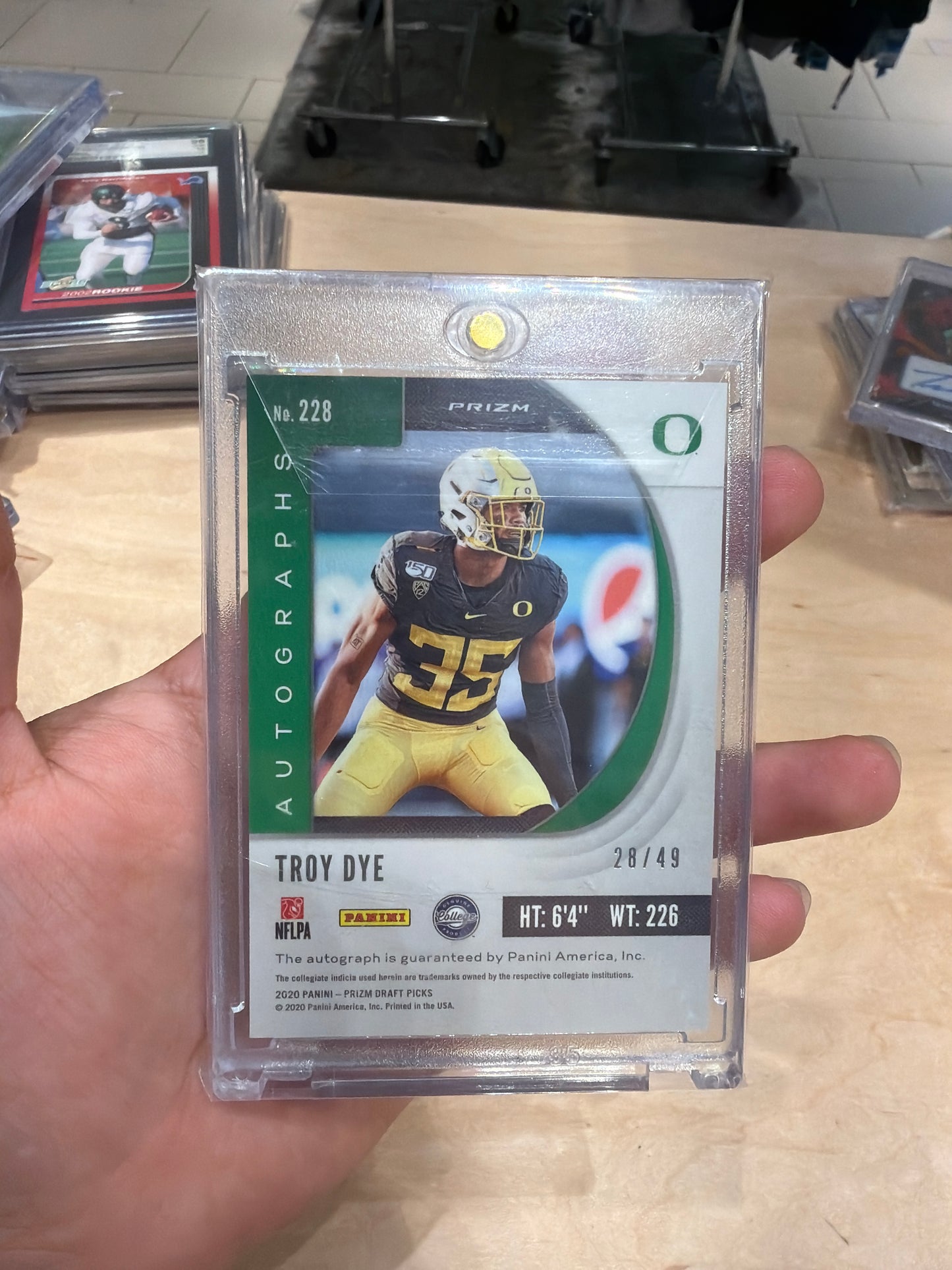 Troy Dye Auto 28/49