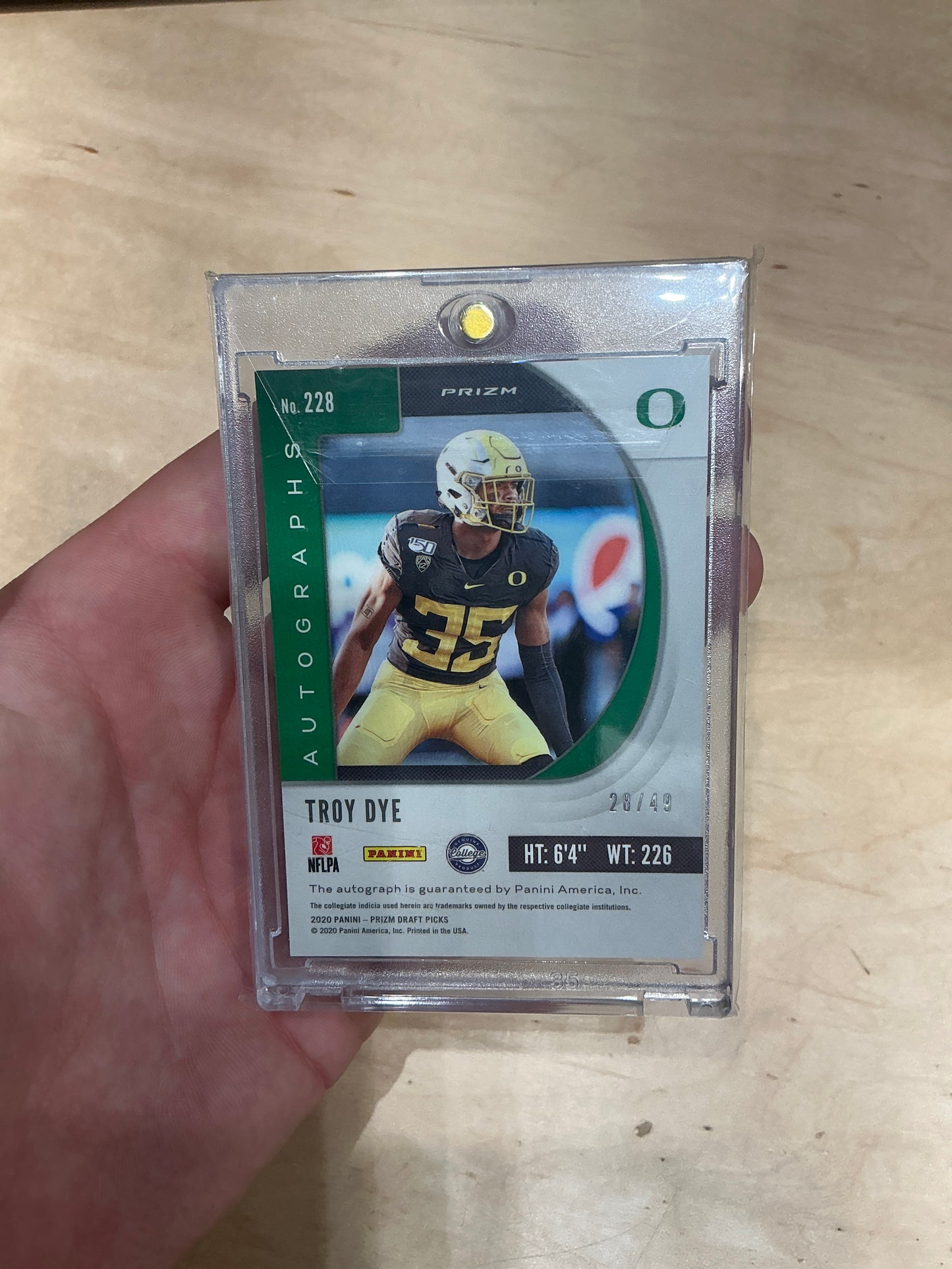 Troy Dye Auto 28/49