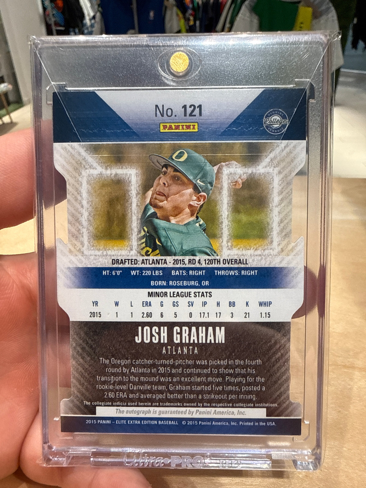 Josh Graham Auto 8/25