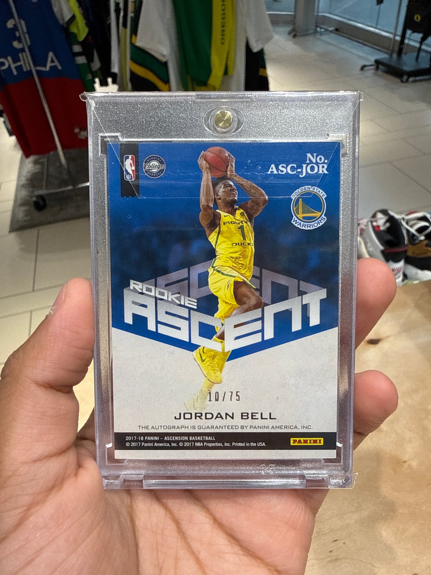 Jordan Bell Auto 10/75