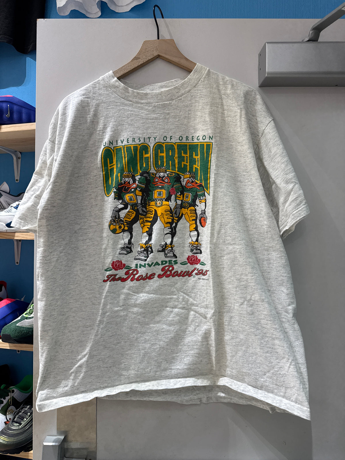 Oregon 1995 RoseBowl “Gang Green” Tee (XL)