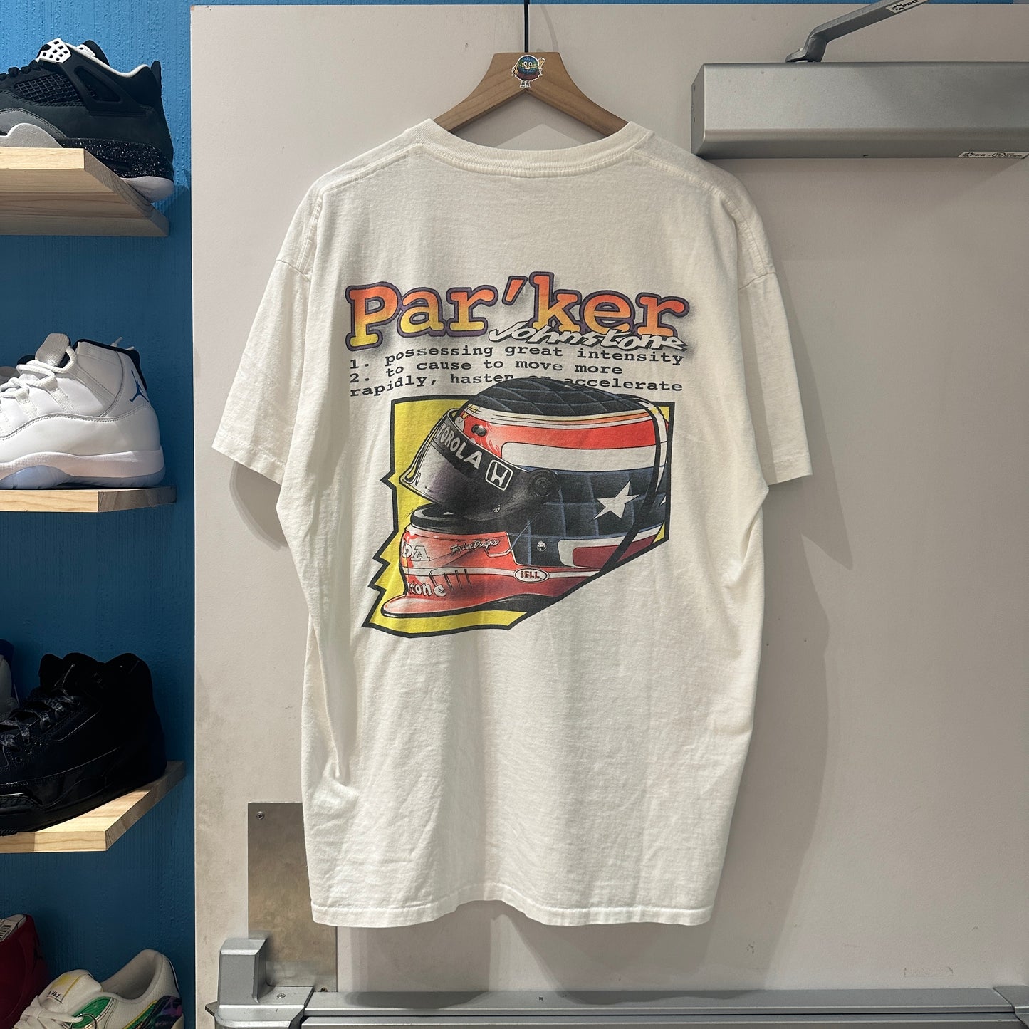 Vintage Tee Parker Johnstone White