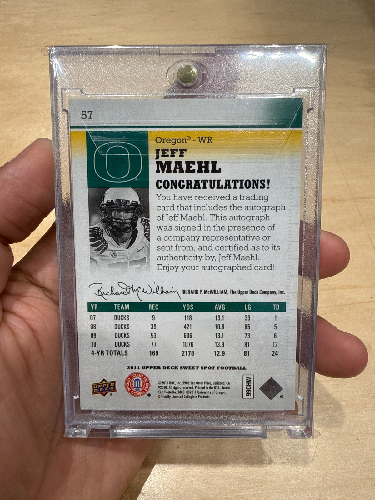 Jeff Maehl Auto