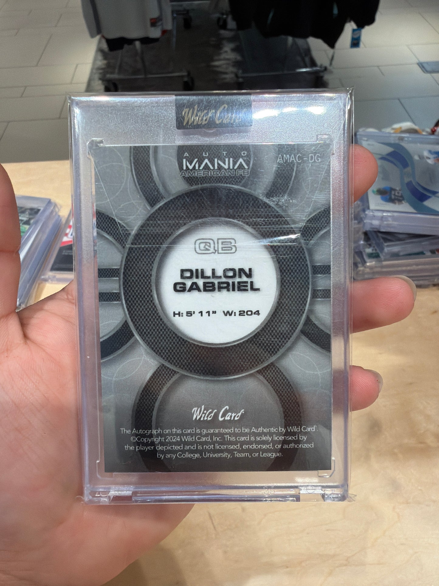 Dillon Gabriel Auto 1 /1
