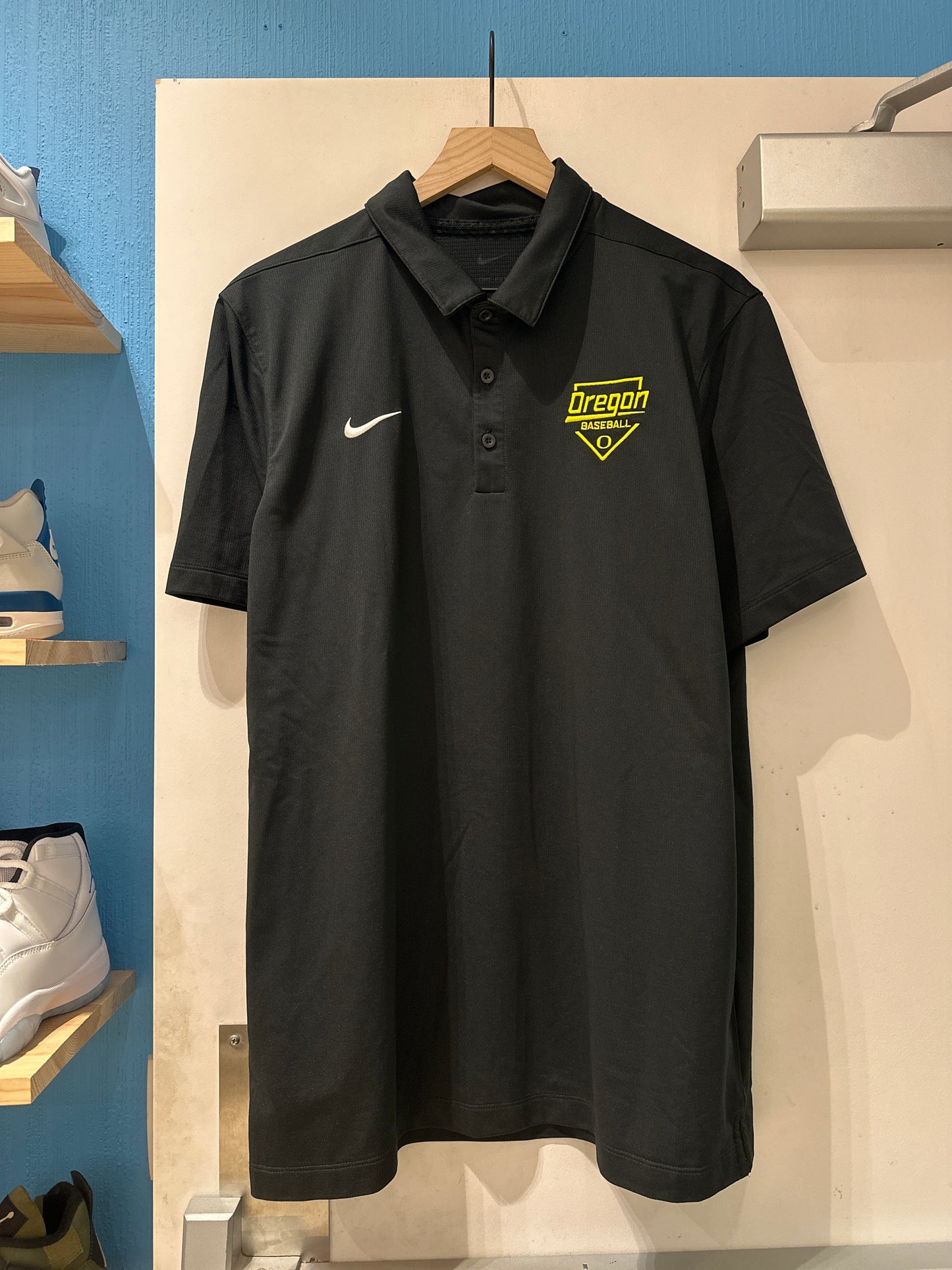 Oregon Baseball Team Issued Polo(L)