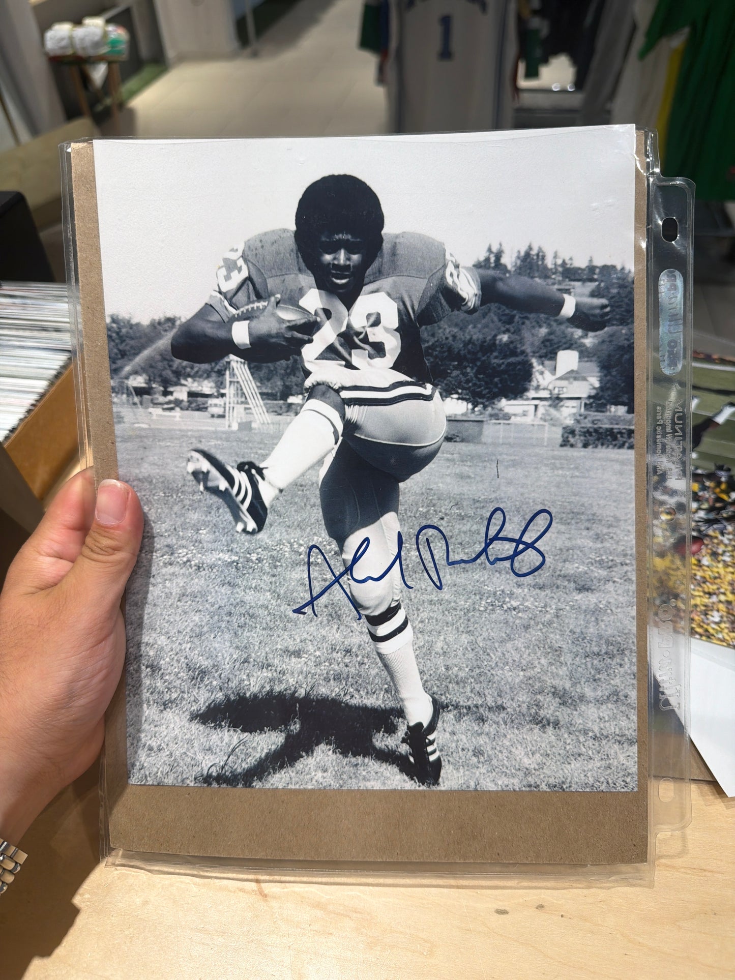 Ahmad Rashad Signed Photo
