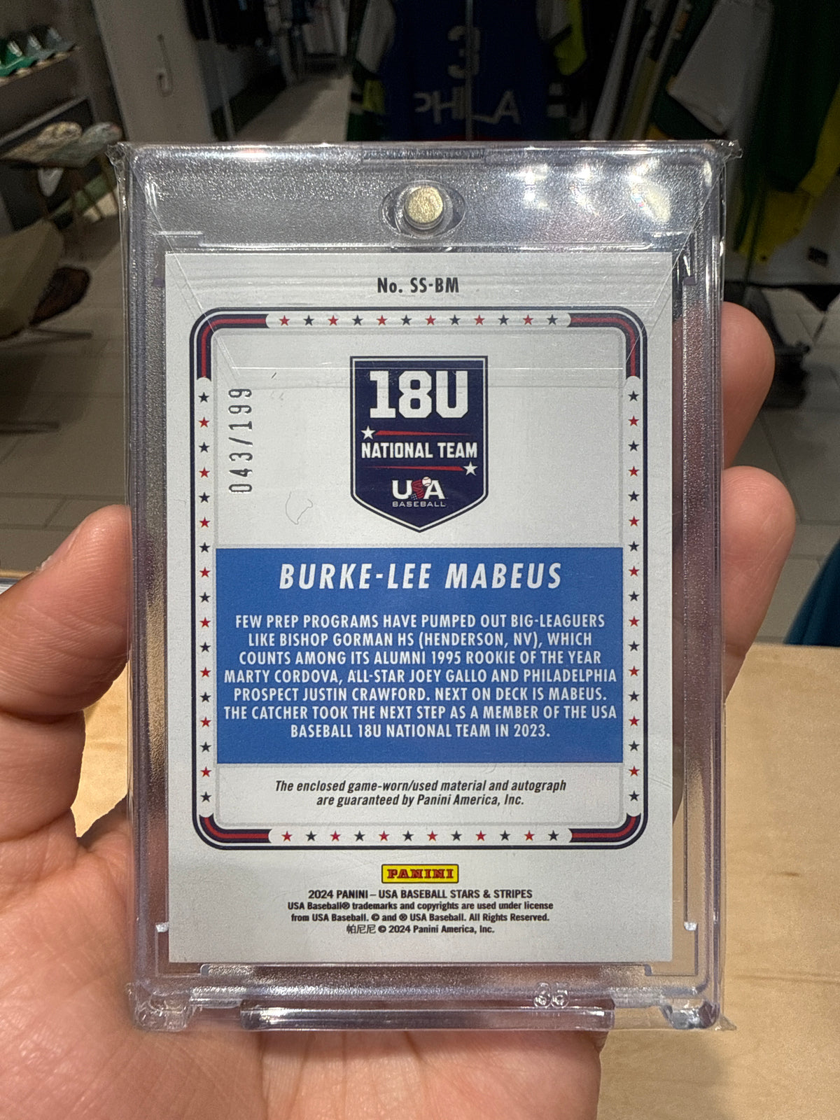 Burke-Lee Mabeus Auto 043/199