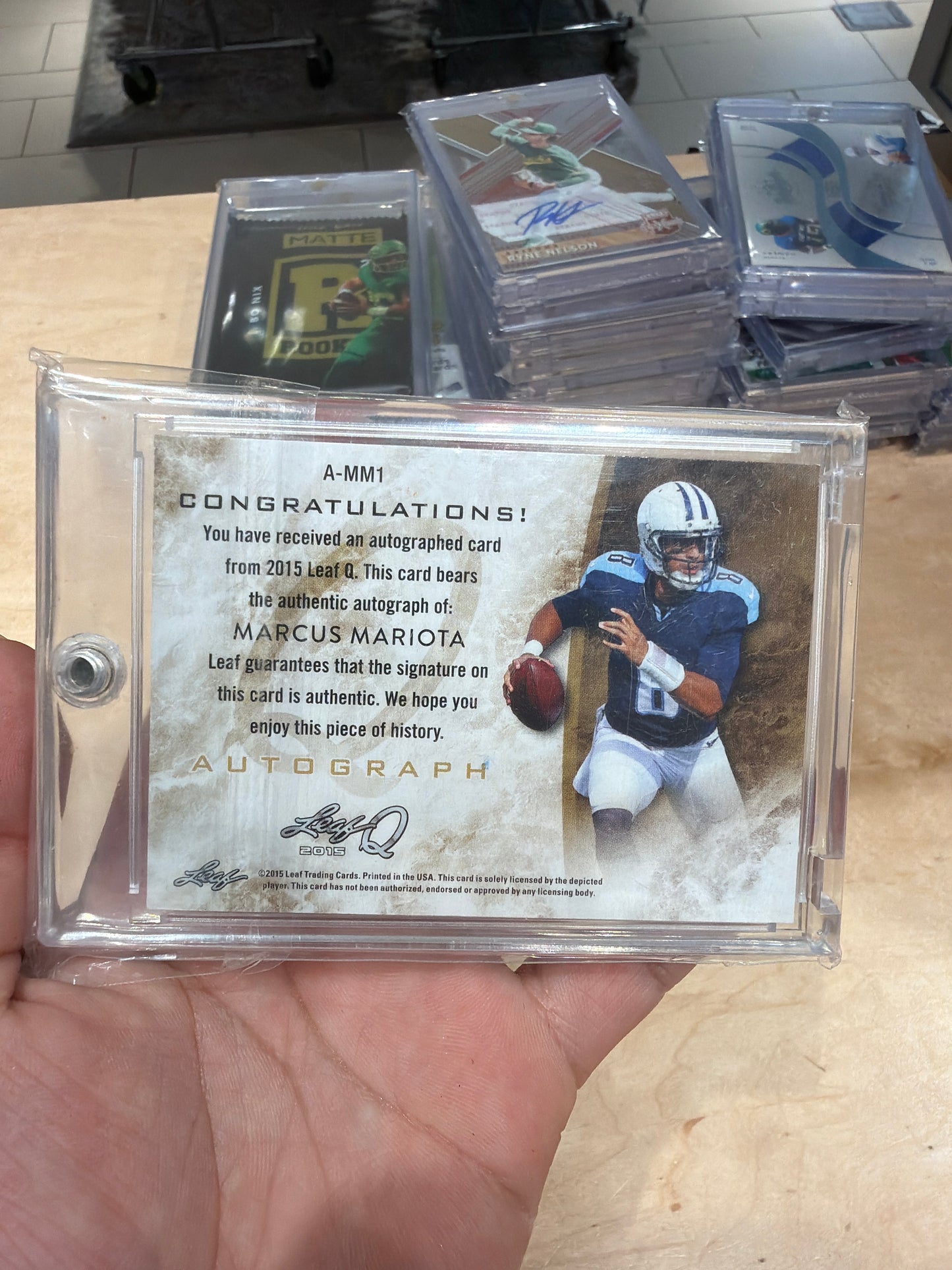 Marcus Mariota Auto 02/25