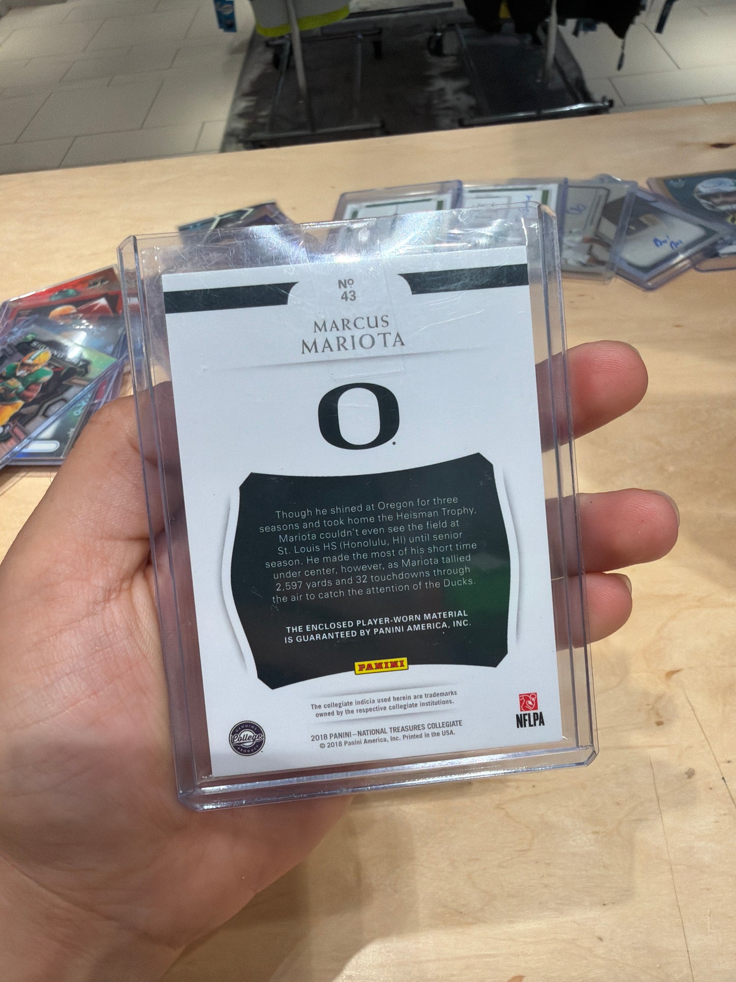 Mariota Jersey Patch 22/25