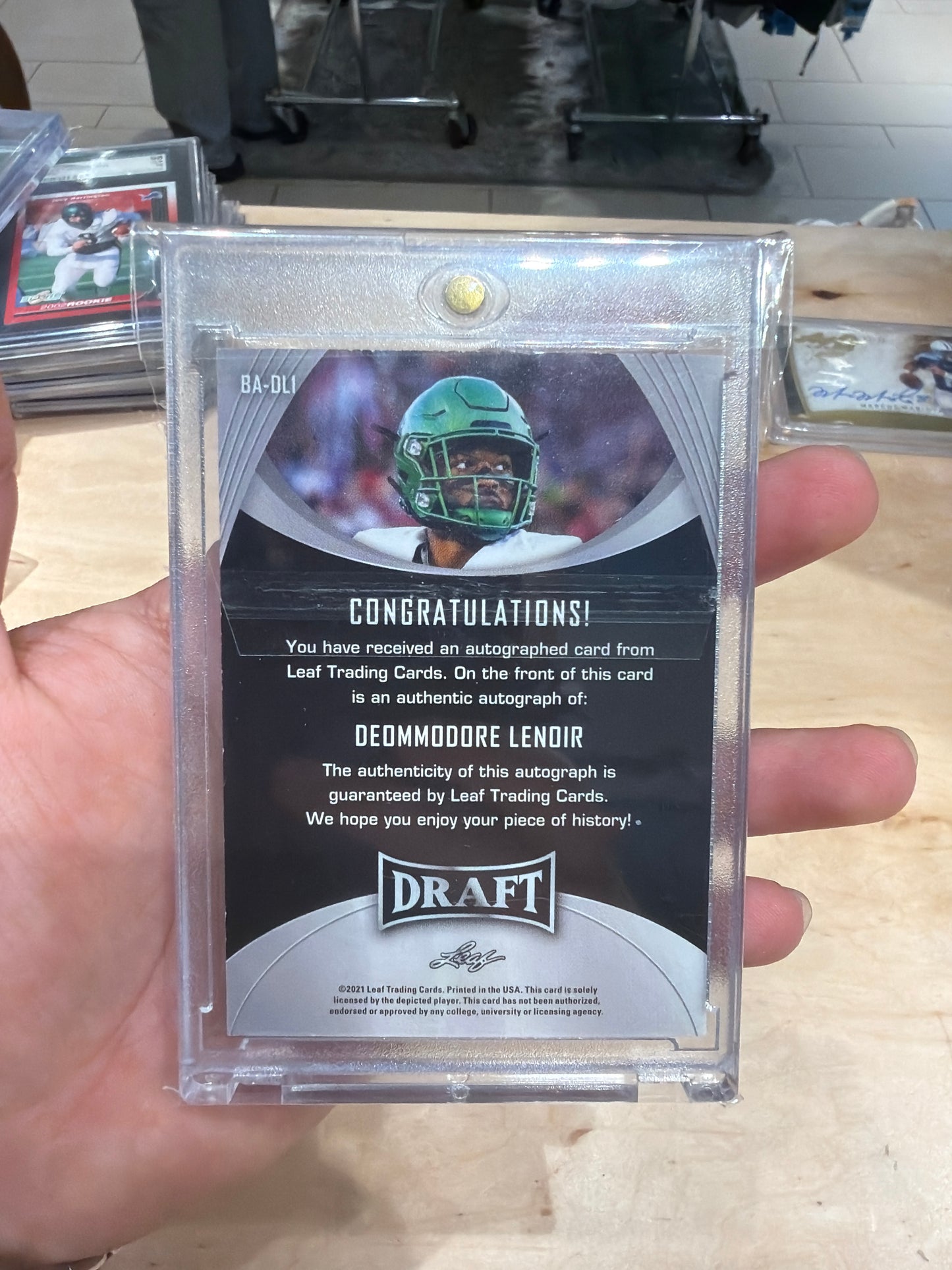 Deommodore Lenoir Auto