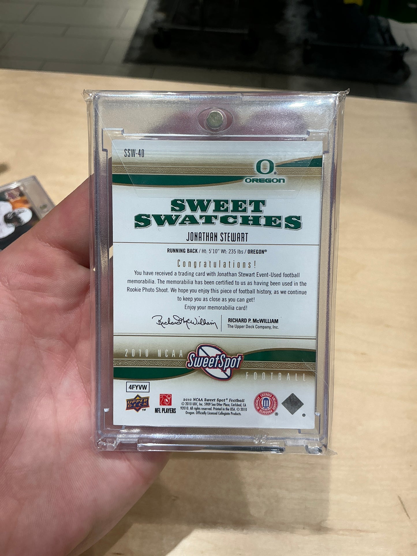 Jonathan Stewart “Sweet Swatches”