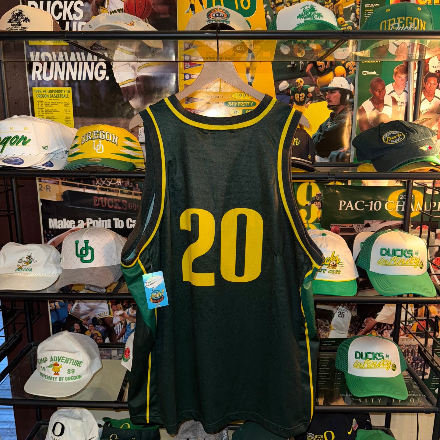 Oregon Basketball Jersey #20