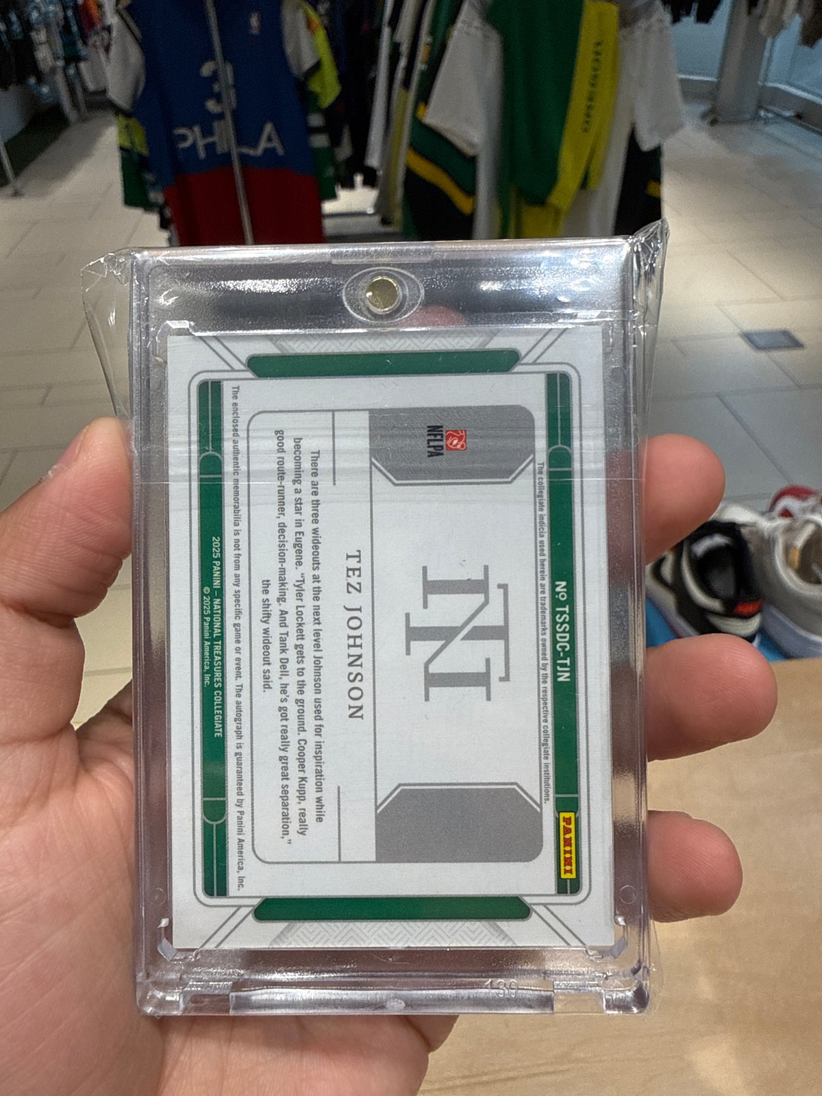 Tez Johnson Auto 09/75
