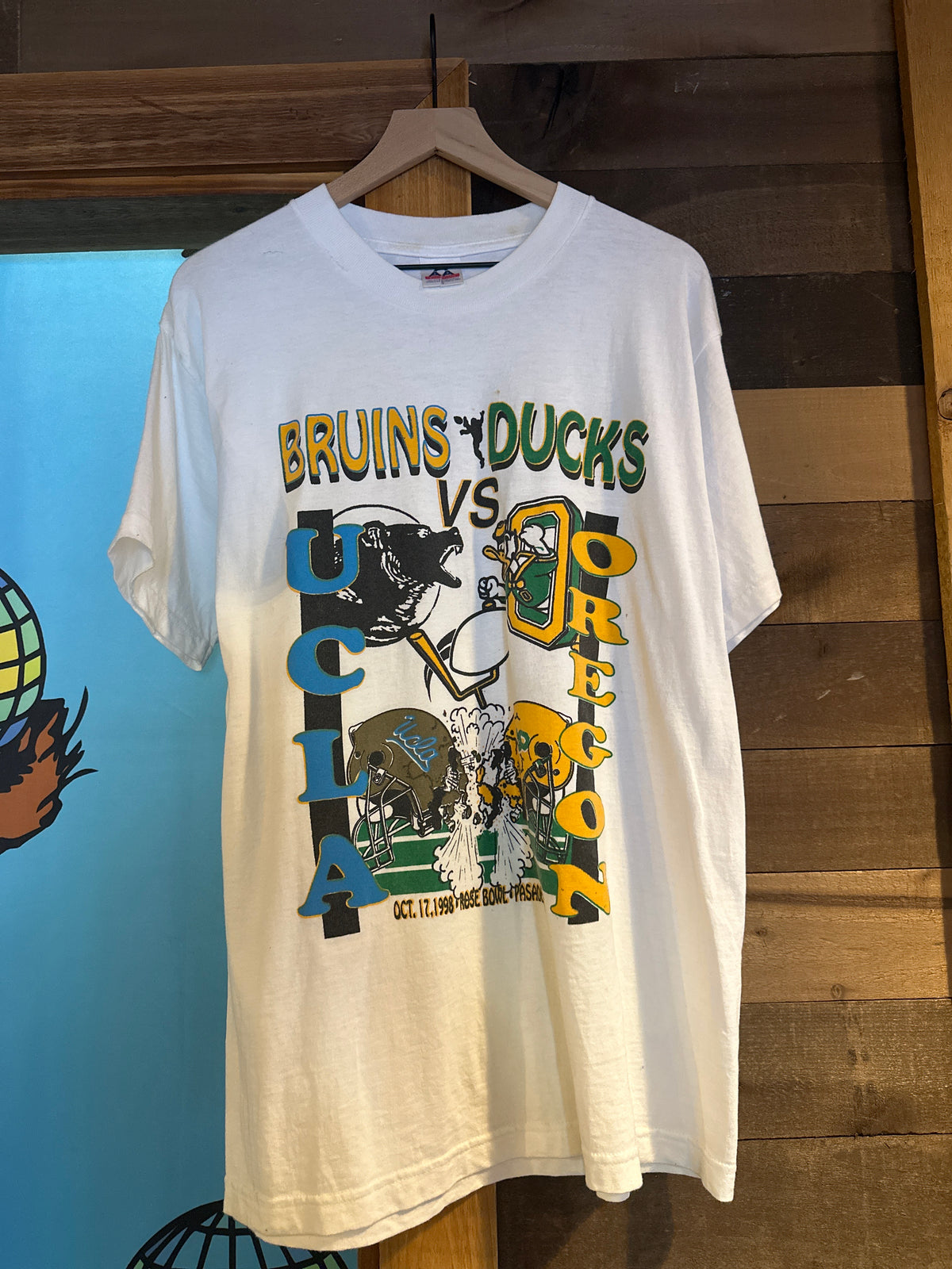 Bruins VS Ducks 98 Rosebowl Tee(L)