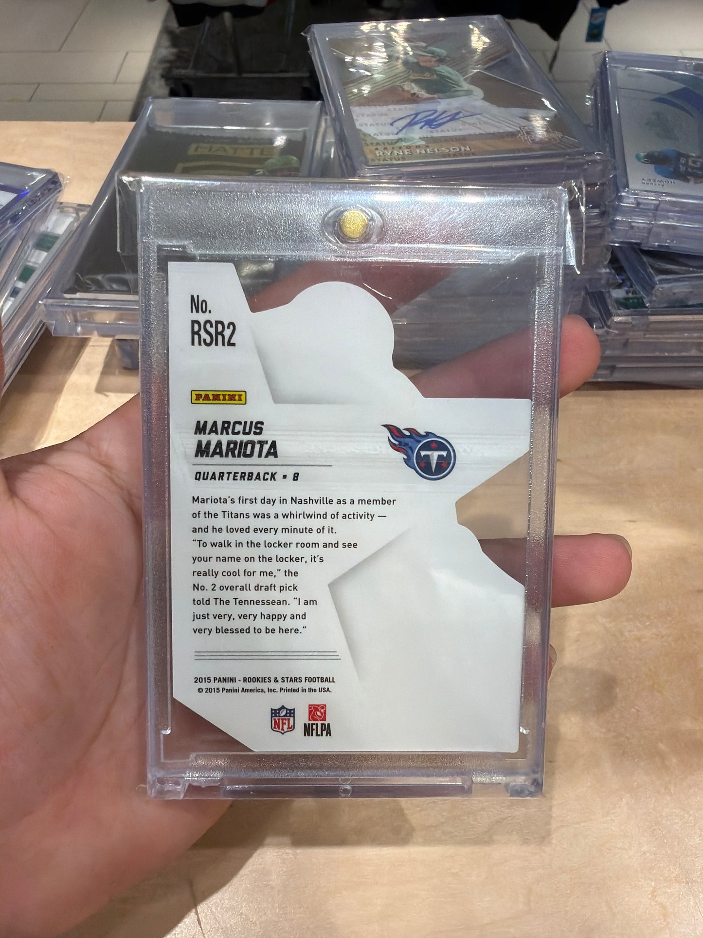 Marcus Mariota Rookie 10/25