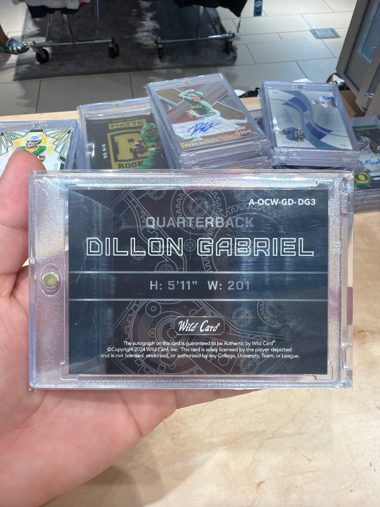 Dillon Gabriel Auto 1 / 1