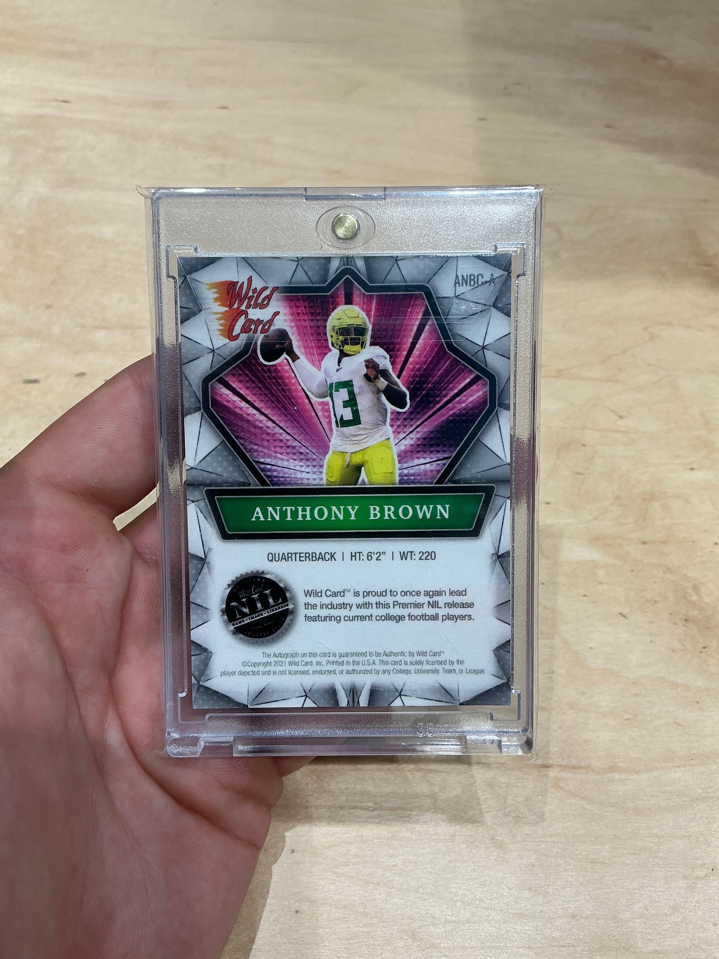Anthony Brown Auto