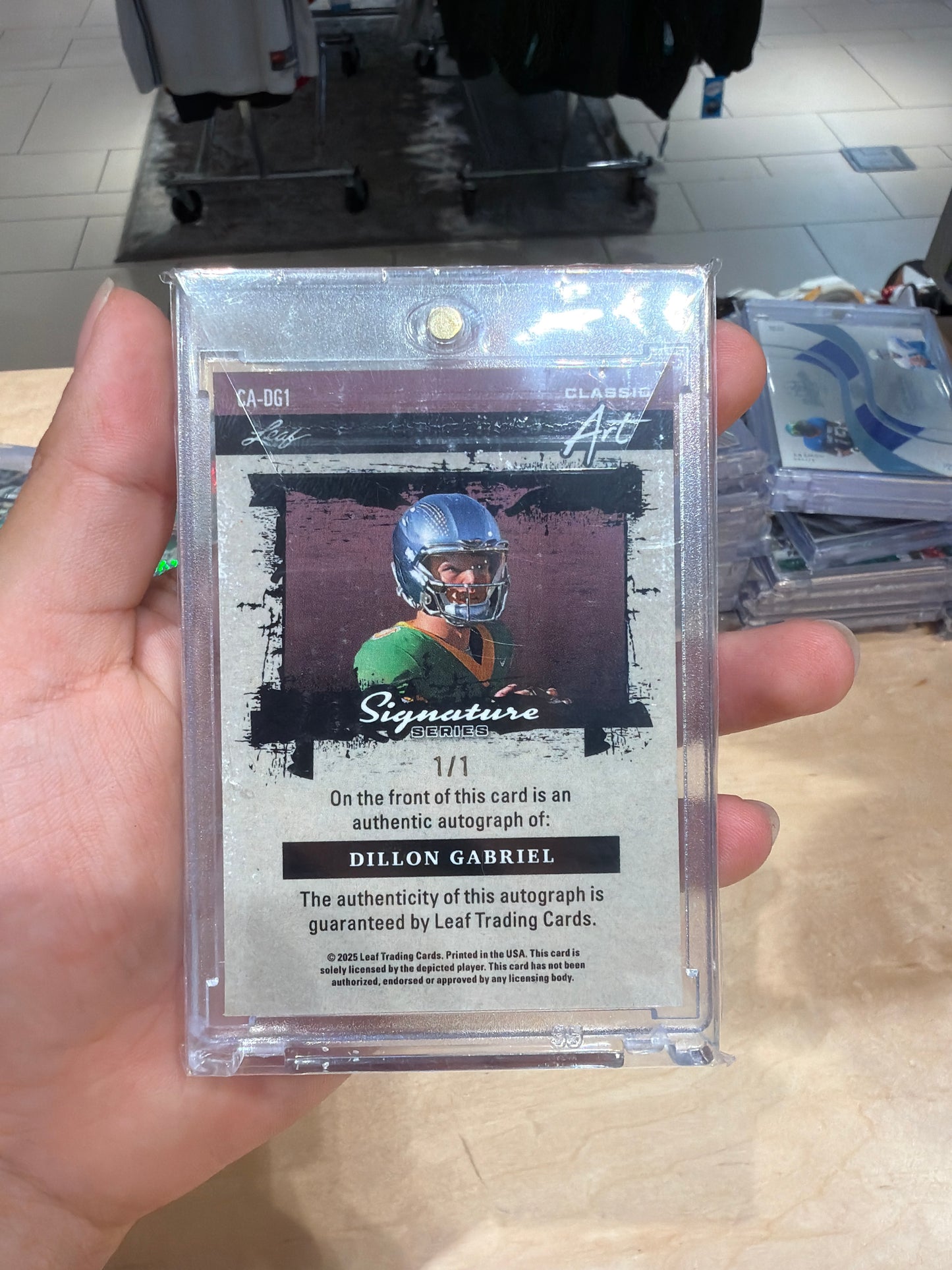 Dillon Gabriel Auto 1 /1
