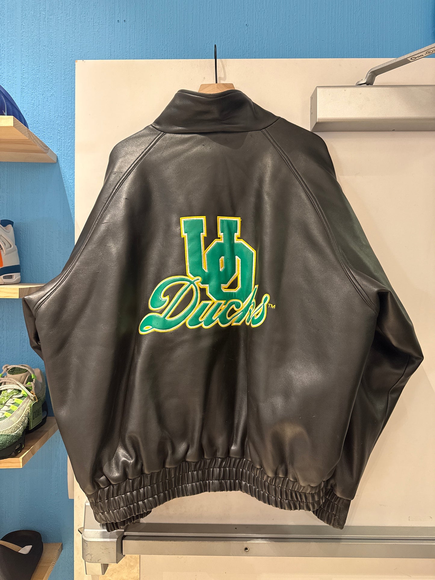 UO Leather Jacket (XL)
