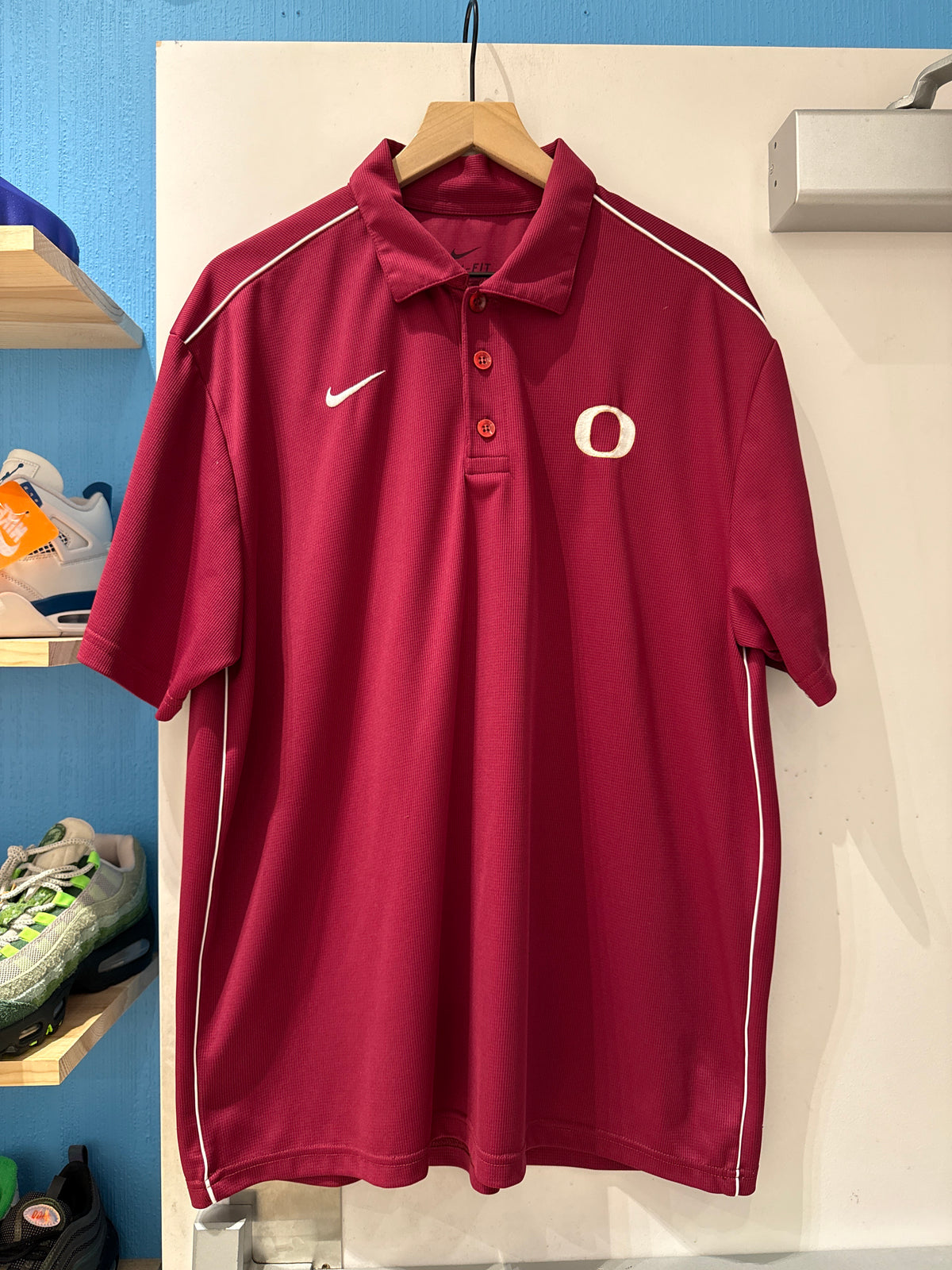 Nike Team Issued Rare Oregon Polo (L)