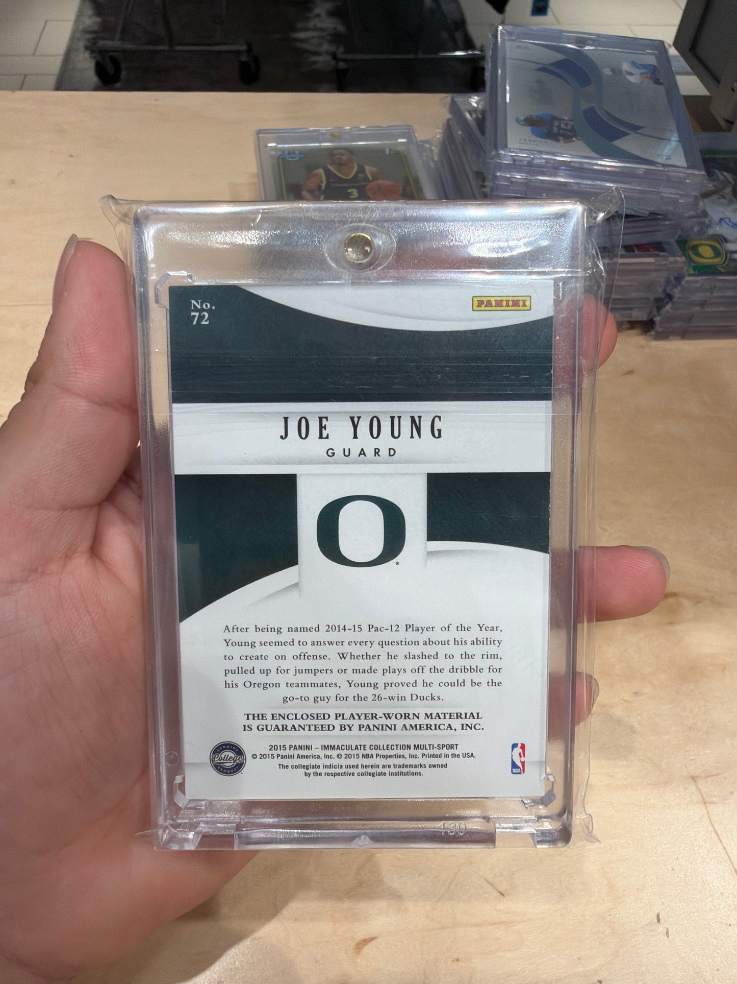 Joe Young Jersey Patch 34/99