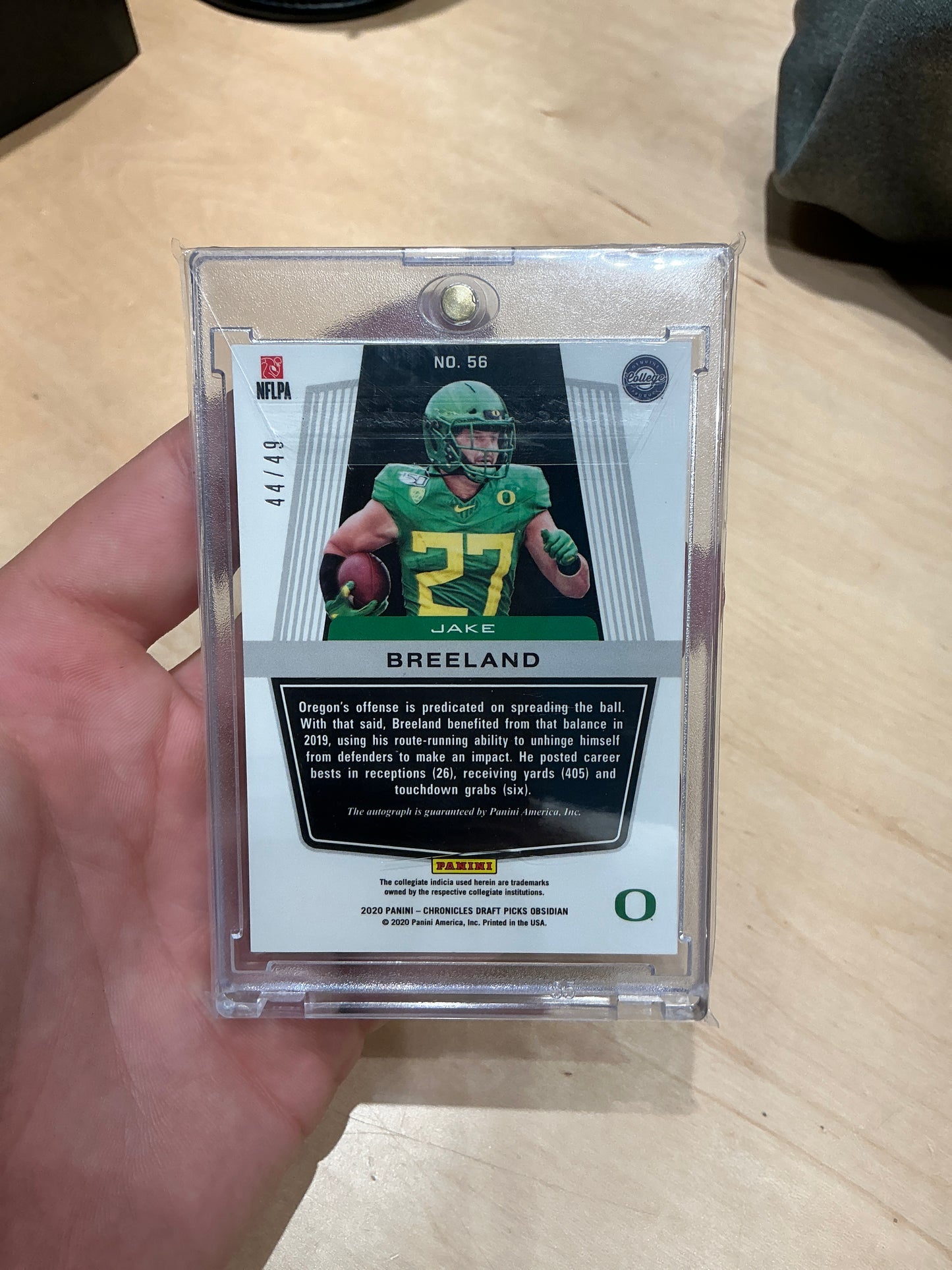Jake Breeland Auto 44/49